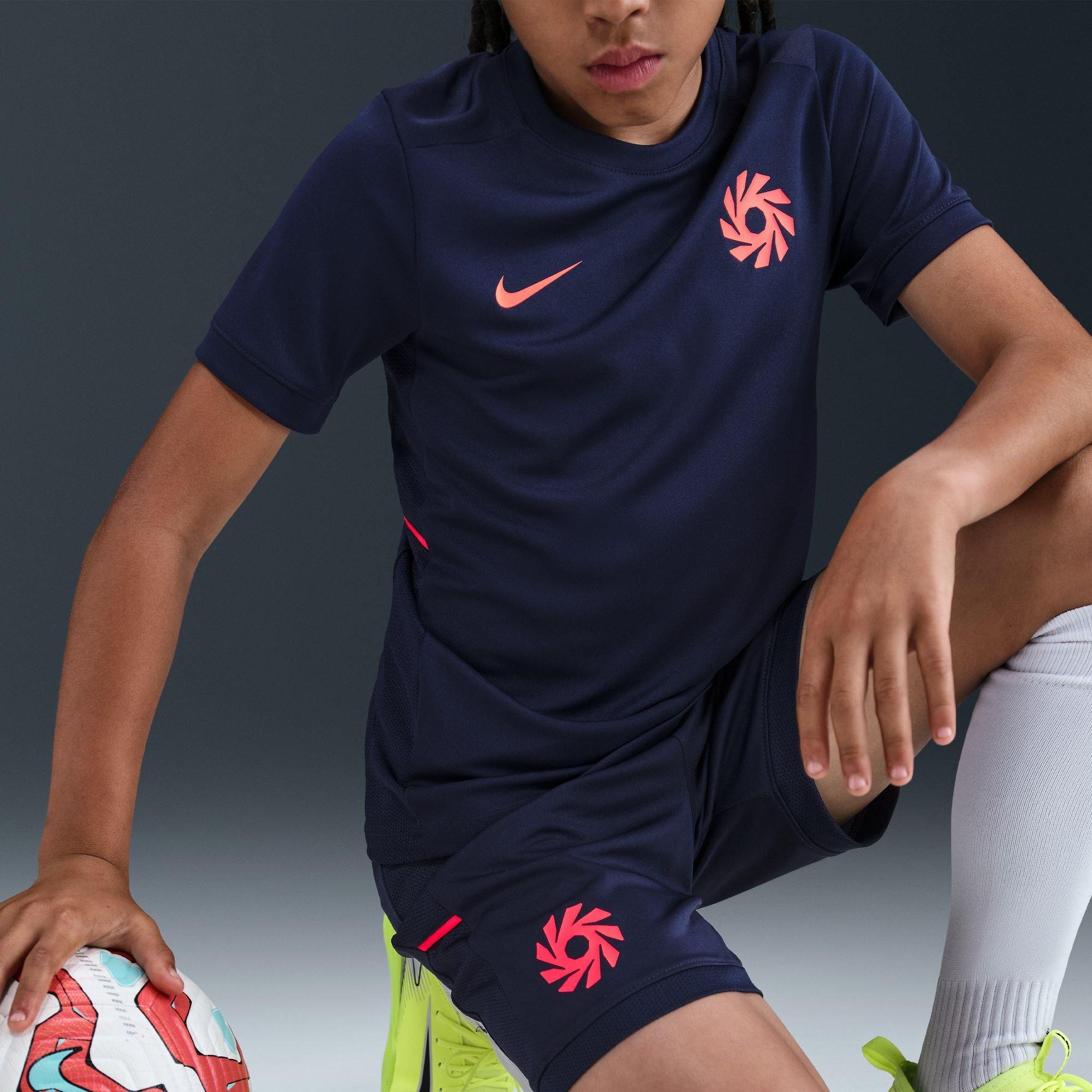 Blackened Blue - Nike - Erling Haaland Academy Juniors Dri-FIT Football Shorts - 12