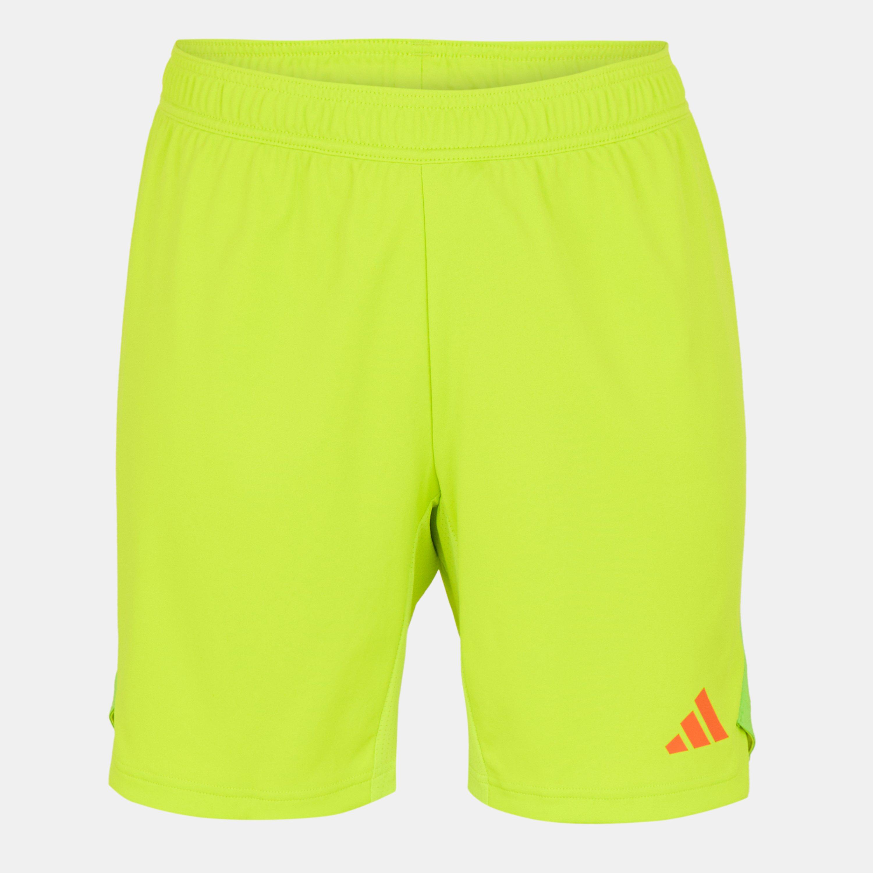 Adidas Men's Goalkeeper Football Shorts - Solar Yellow - XL