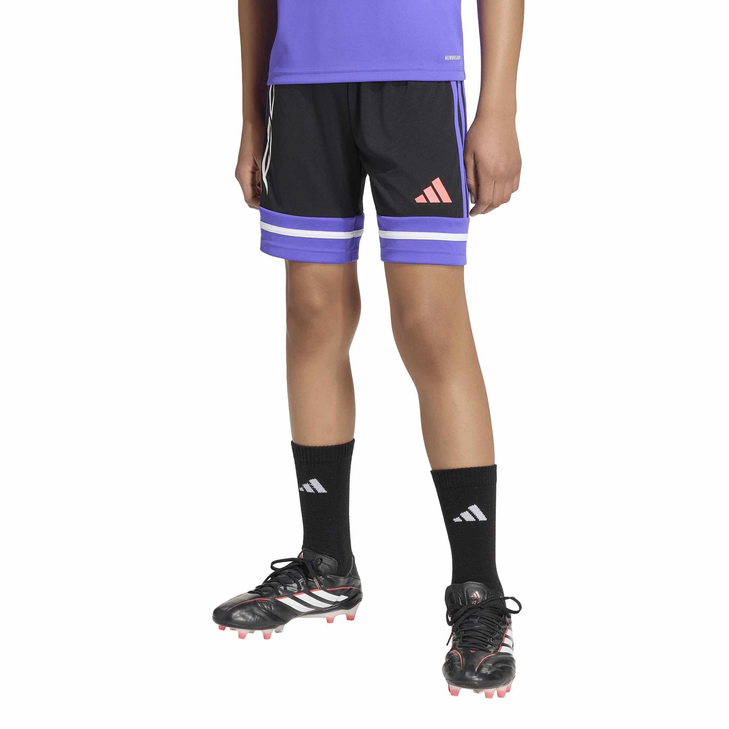 Black/Purple - adidas - Adidas F50 Shorts Kids - 4