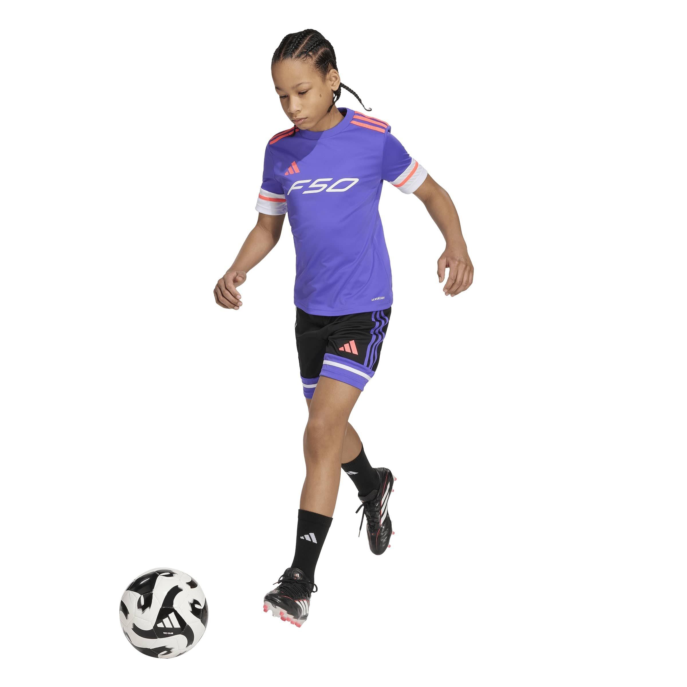 Black/Purple - adidas - Adidas F50 Shorts Kids - 7