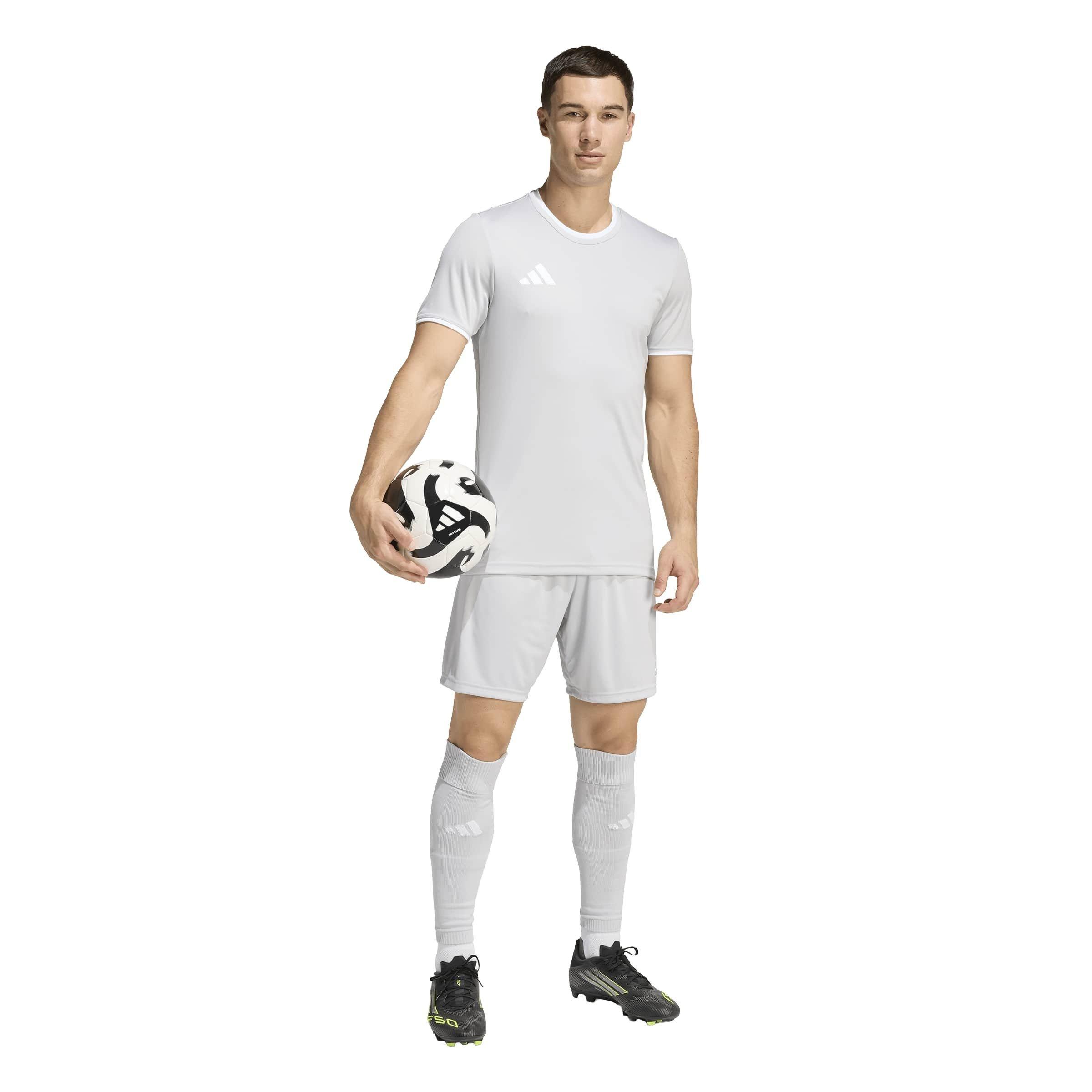 Svijetlo siva/bijela - adidas - Men's Football Shorts - 7