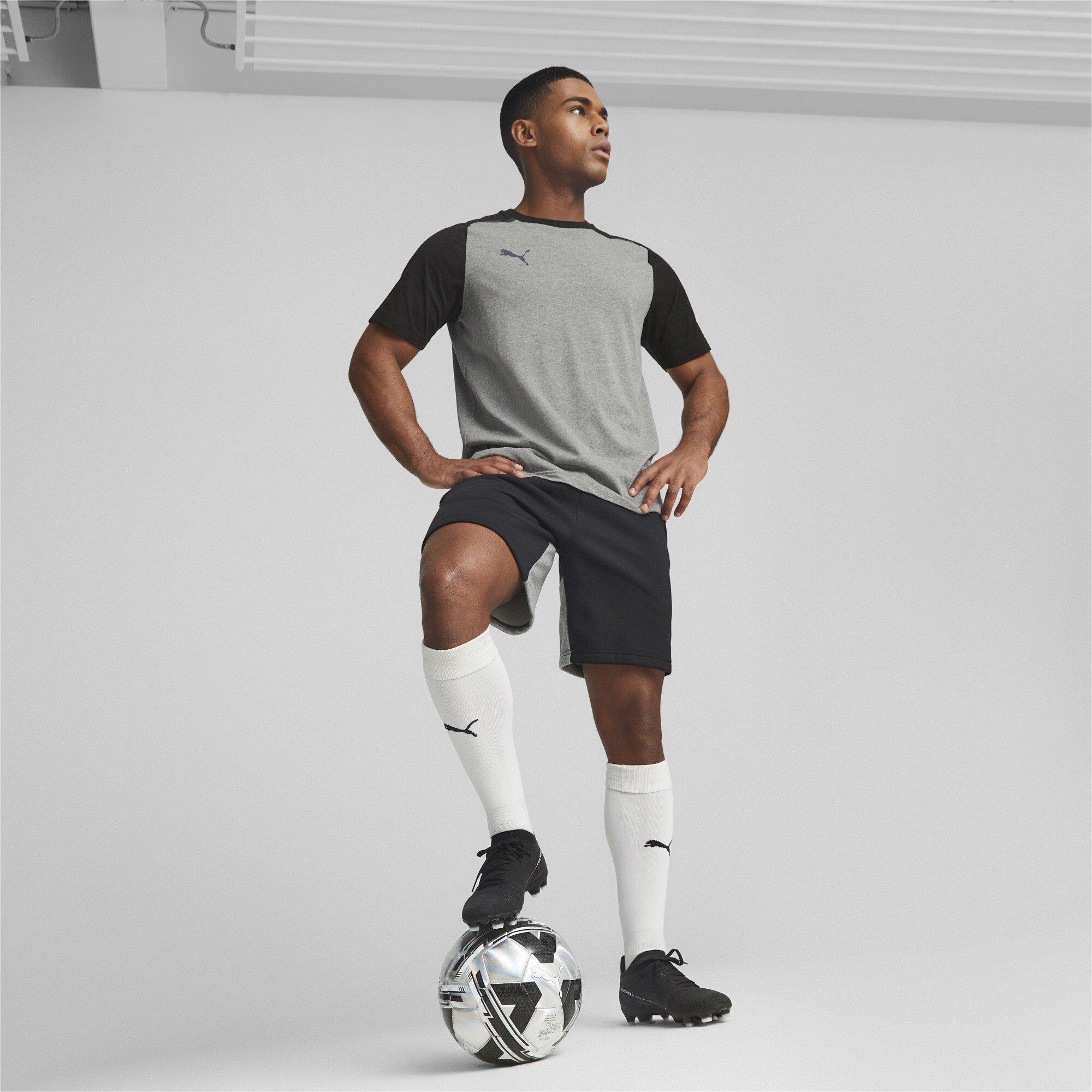 Black - Puma - Puma Teamcup Casuals Shorts Football Short Mens - 7