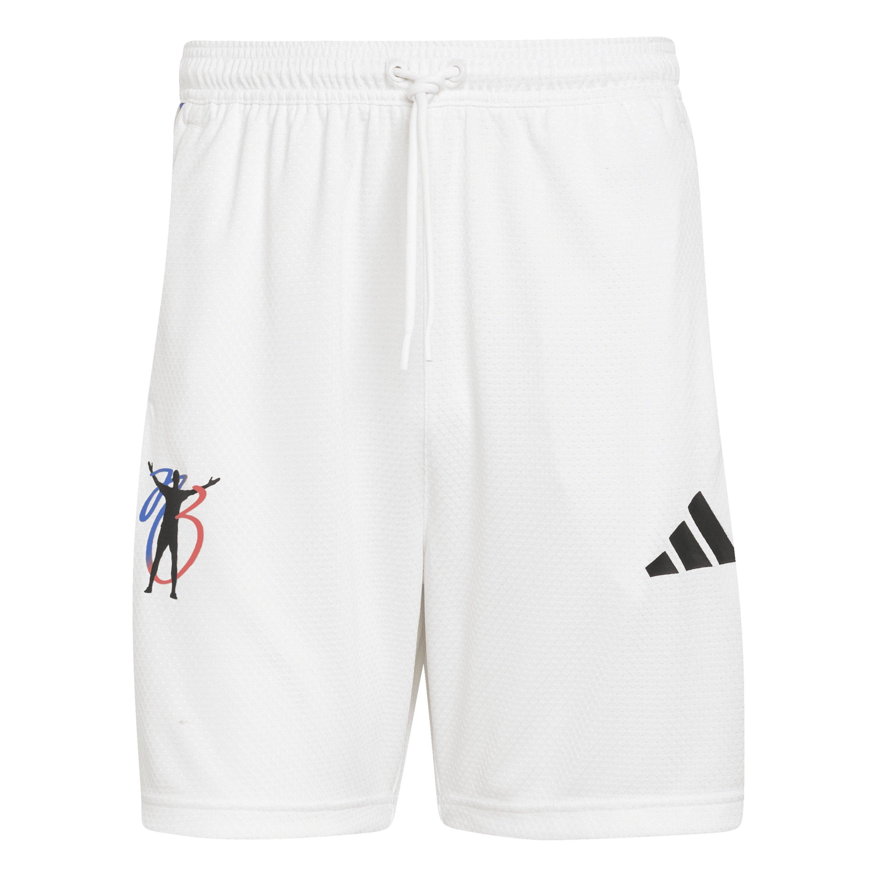 Adidas Men's Football Shorts - White - L