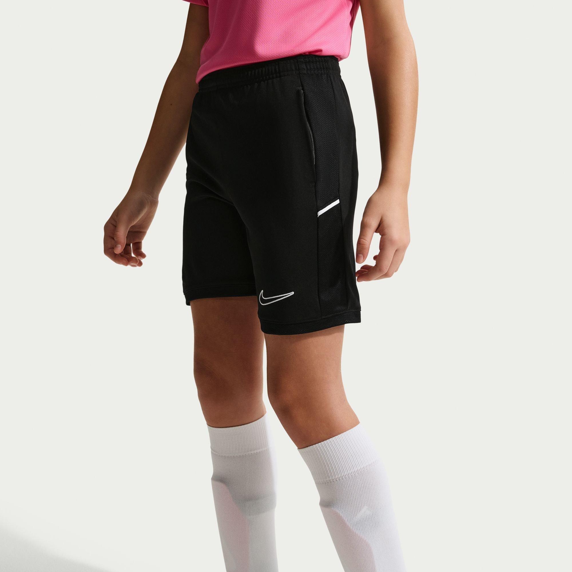 Black/White - Nike - Academy Shorts Juniors - 12