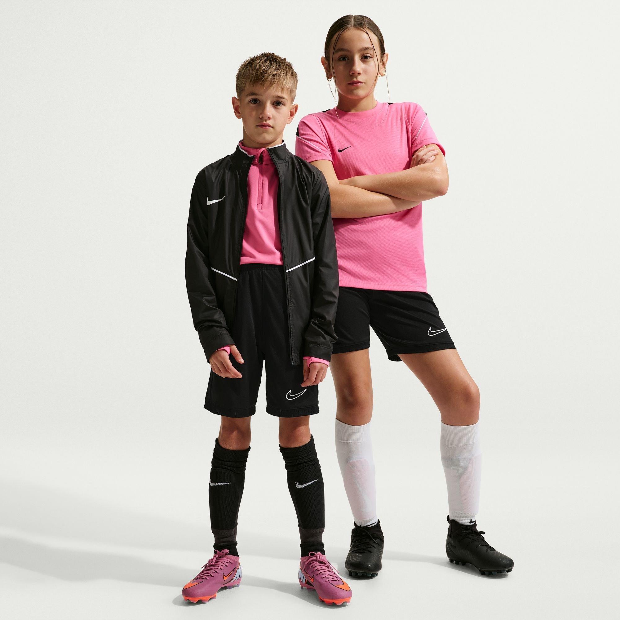 Black/White - Nike - Academy Shorts Juniors - 7