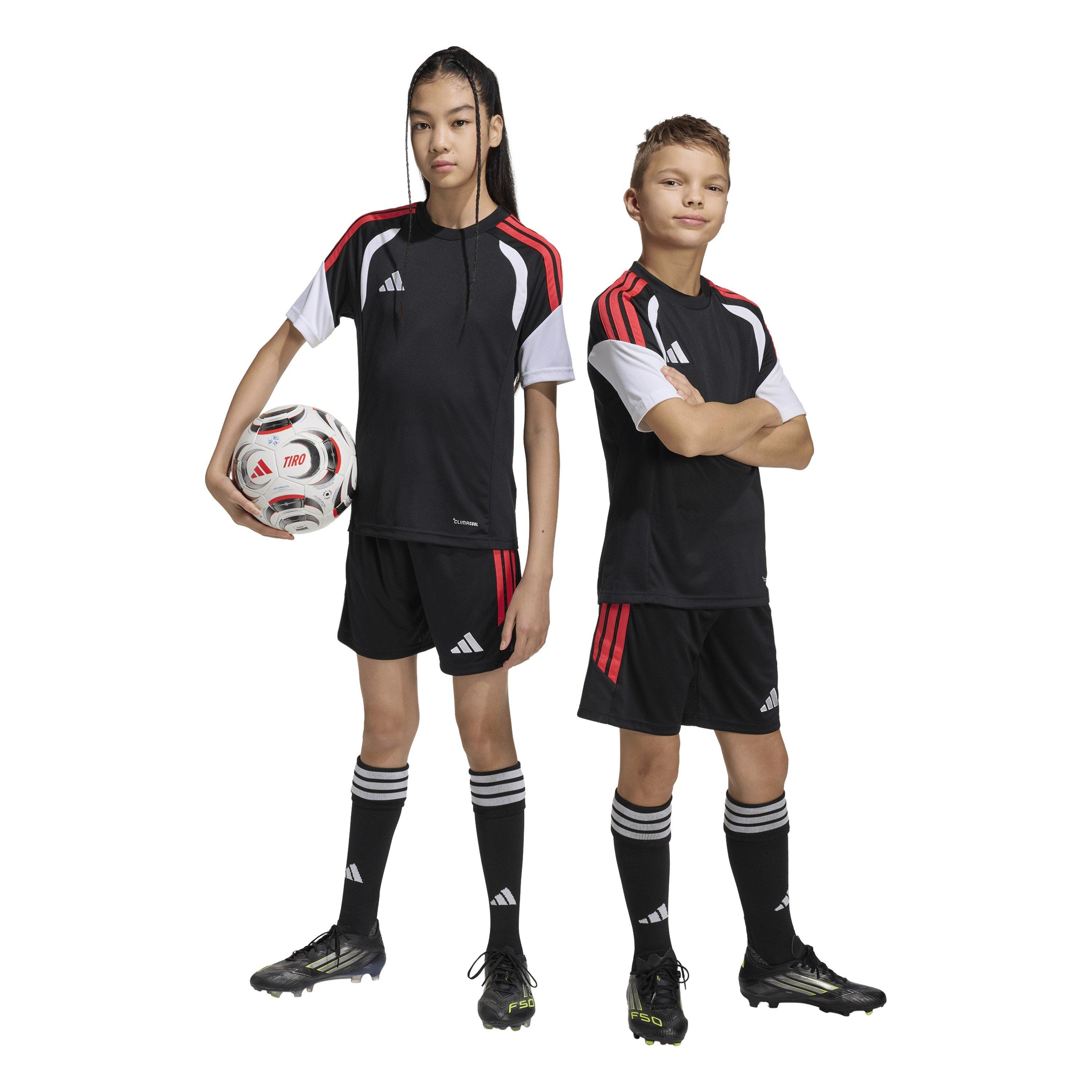 Black/Lucid Red - adidas - Kids' Tiro26L Football Shorts - 2