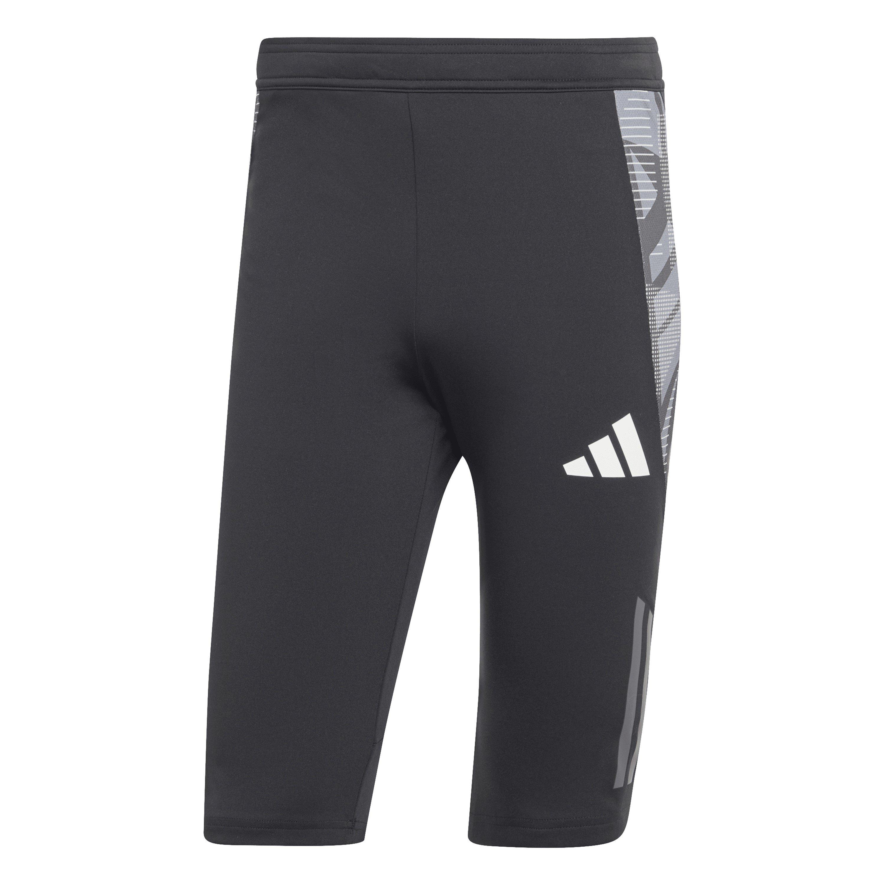 adidas Men's Tiro24 Football Shorts - Black/Dark Grey