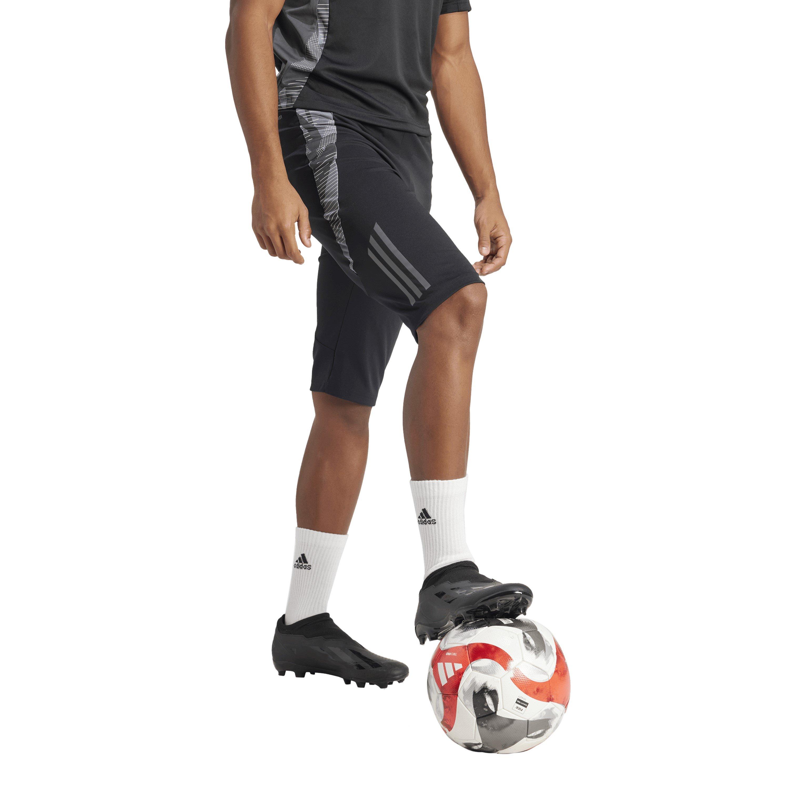 Crno/tamno sivo - adidas - Tiro24 C 1/2pnt Football Short Mens - 6