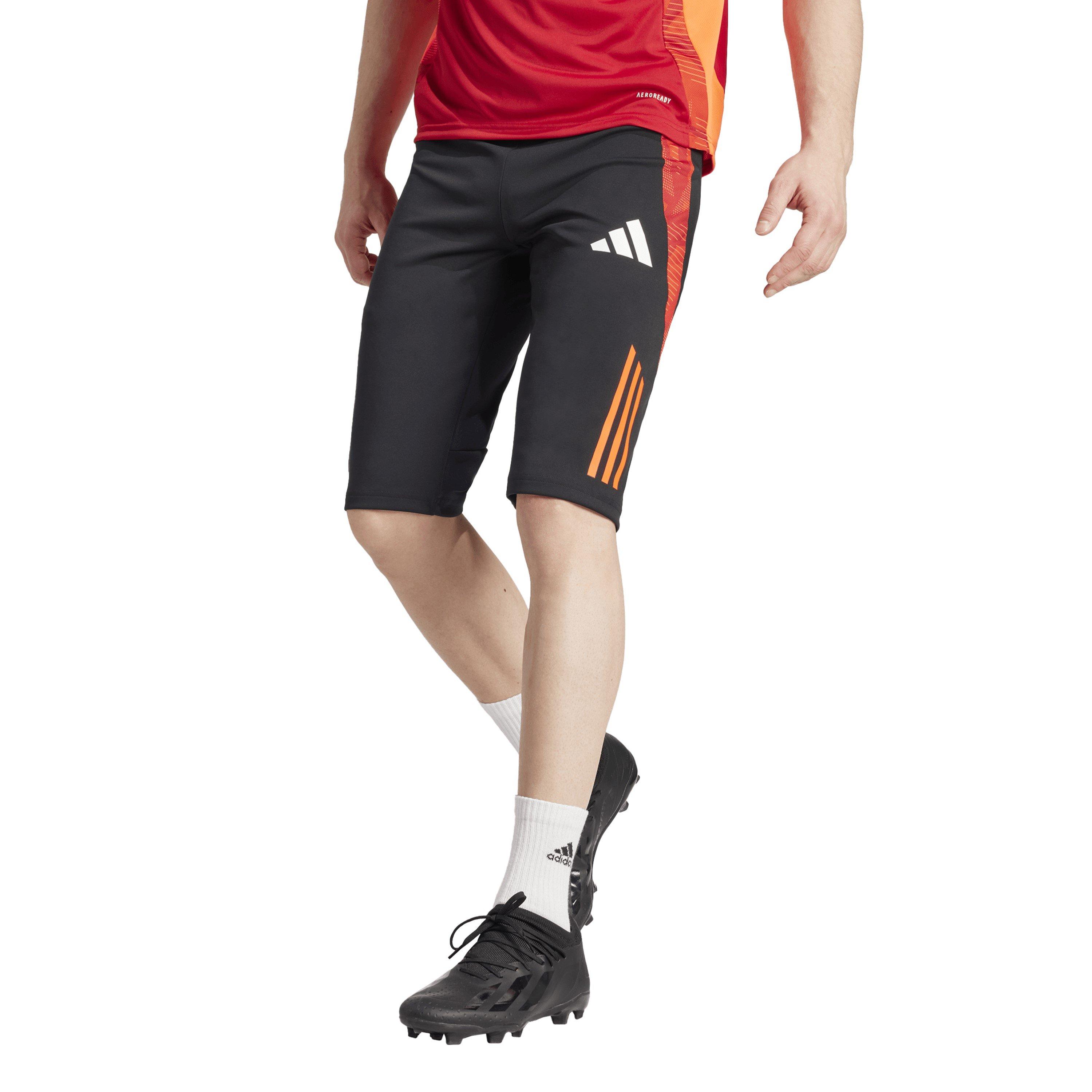 Black/Solar Red - adidas - Men's Tiro24 Football Shorts - 2