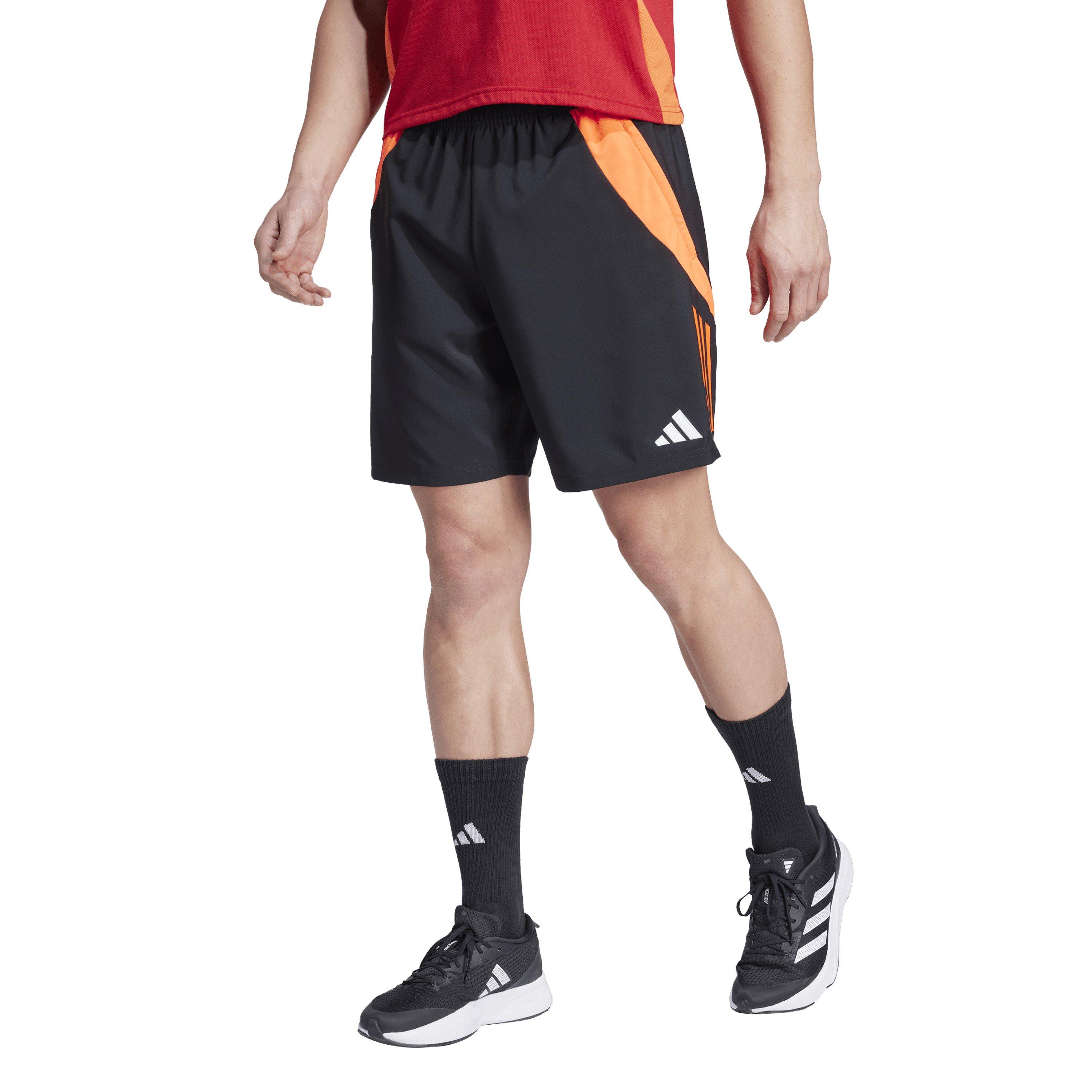 Black/Solar Red - adidas - Tiro24 C Dt Sho Football Short Mens - 2