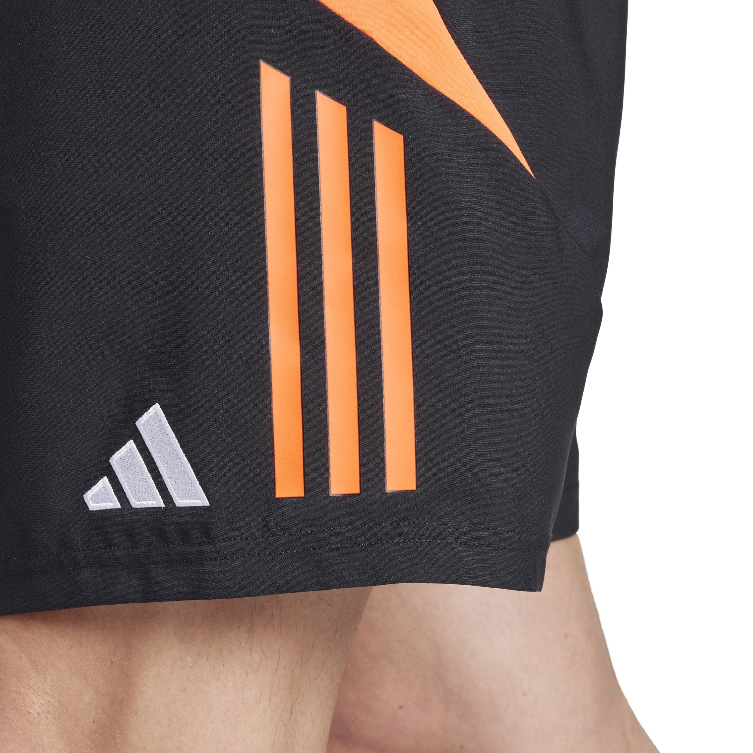 Black/Solar Red - adidas - Tiro24 C Dt Sho Football Short Mens - 5