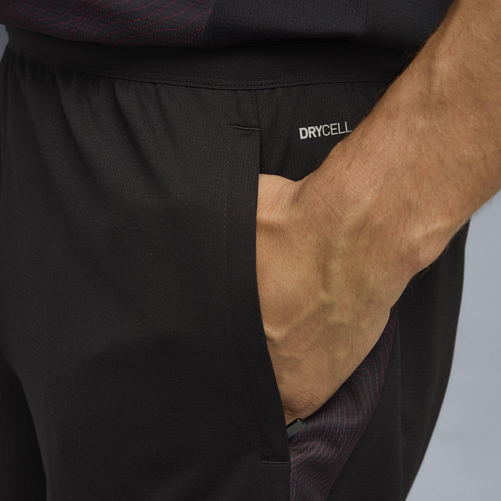 Black/Wh - Puma - Men's Never Stop Training Football Shorts - 6