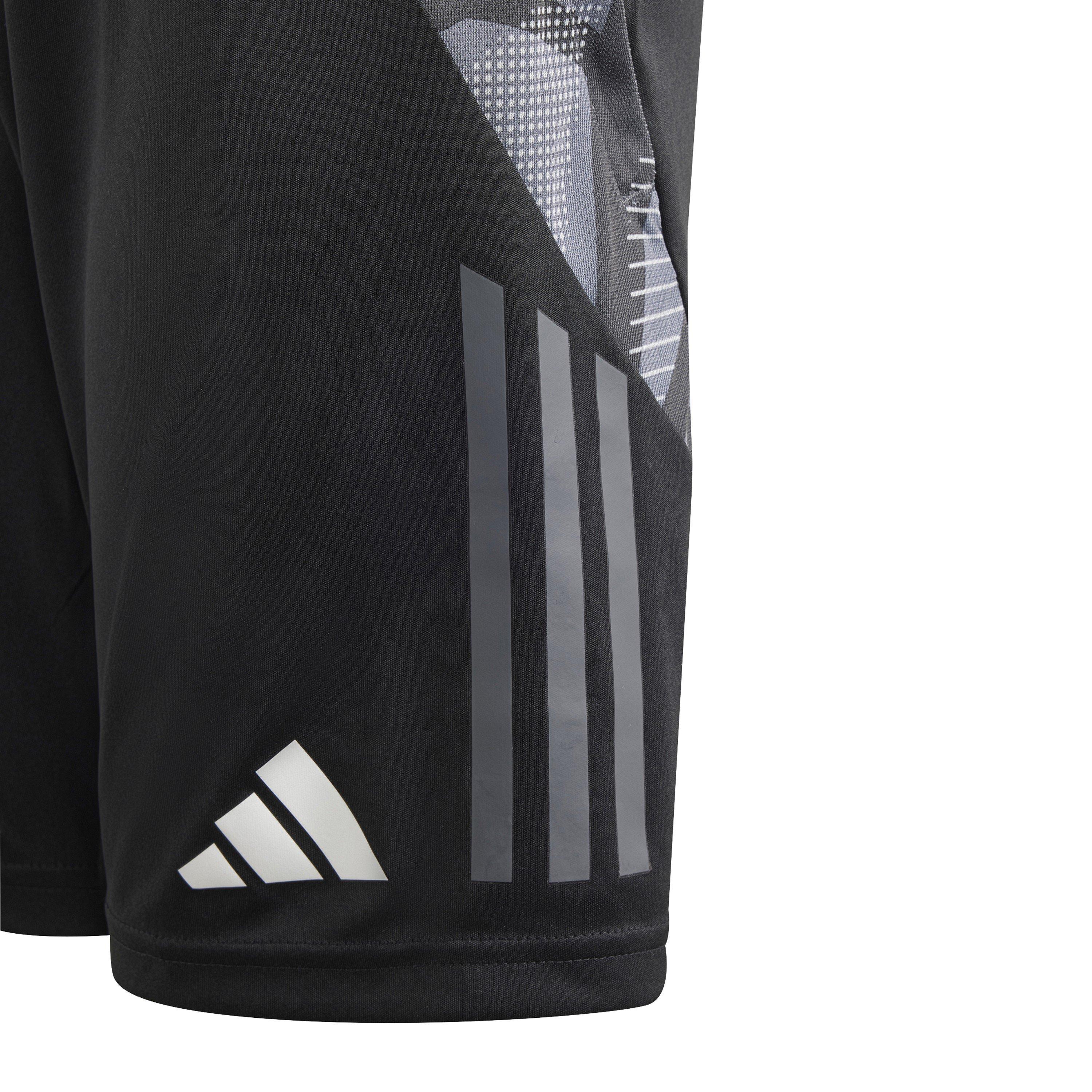 Crno/tamno sivo - adidas - Tiro24 C Trshoy Football Short Unisex Kids - 3