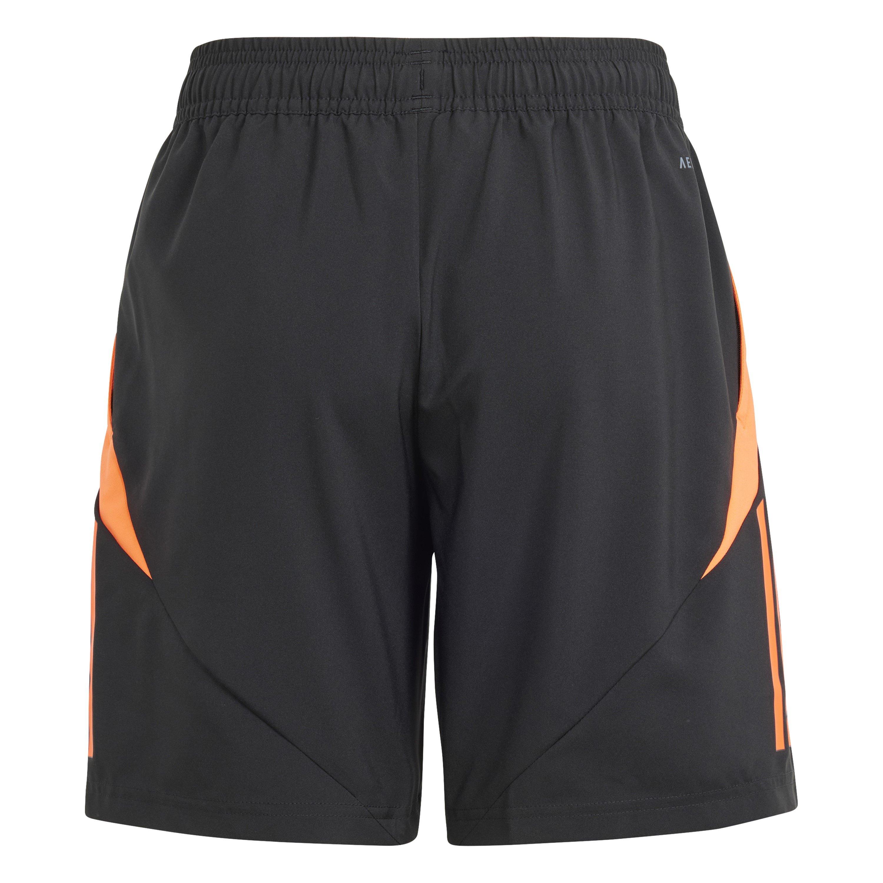 Negro/Rojo Solar - adidas - Tiro24 C Dtshoy Football Short Unisex Kids - 2