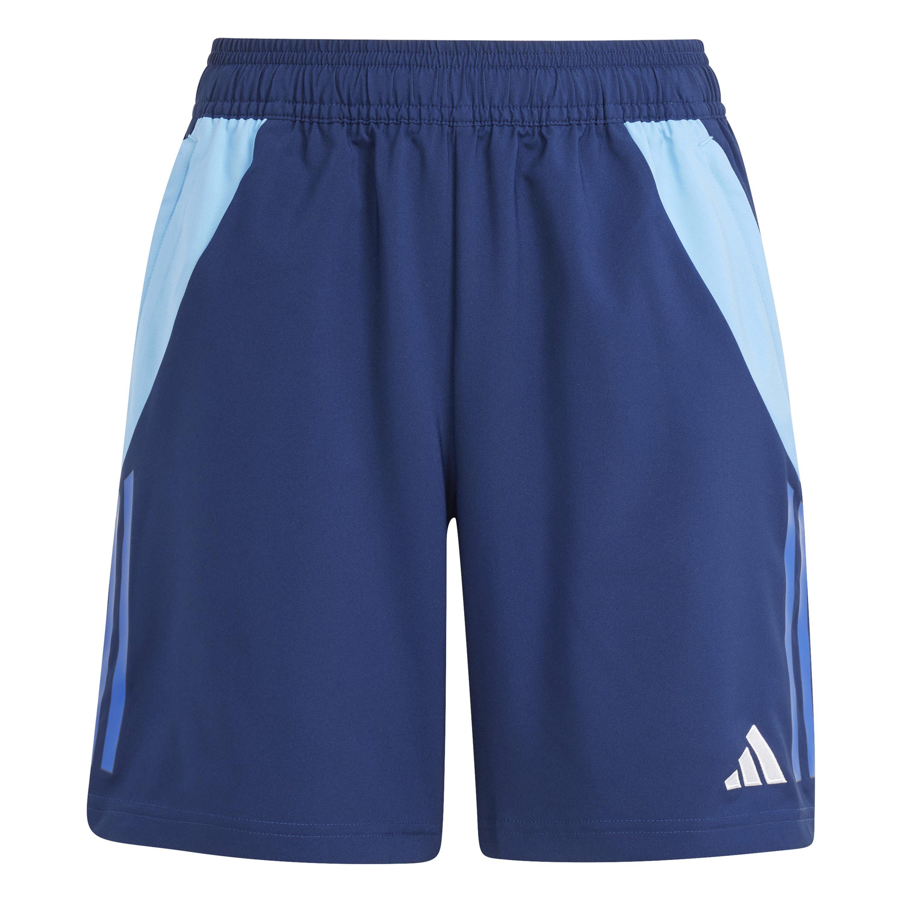 Adidas  Kids ' Tiro24 Football Shorts - Navy Blue - 15-16 Yrs
