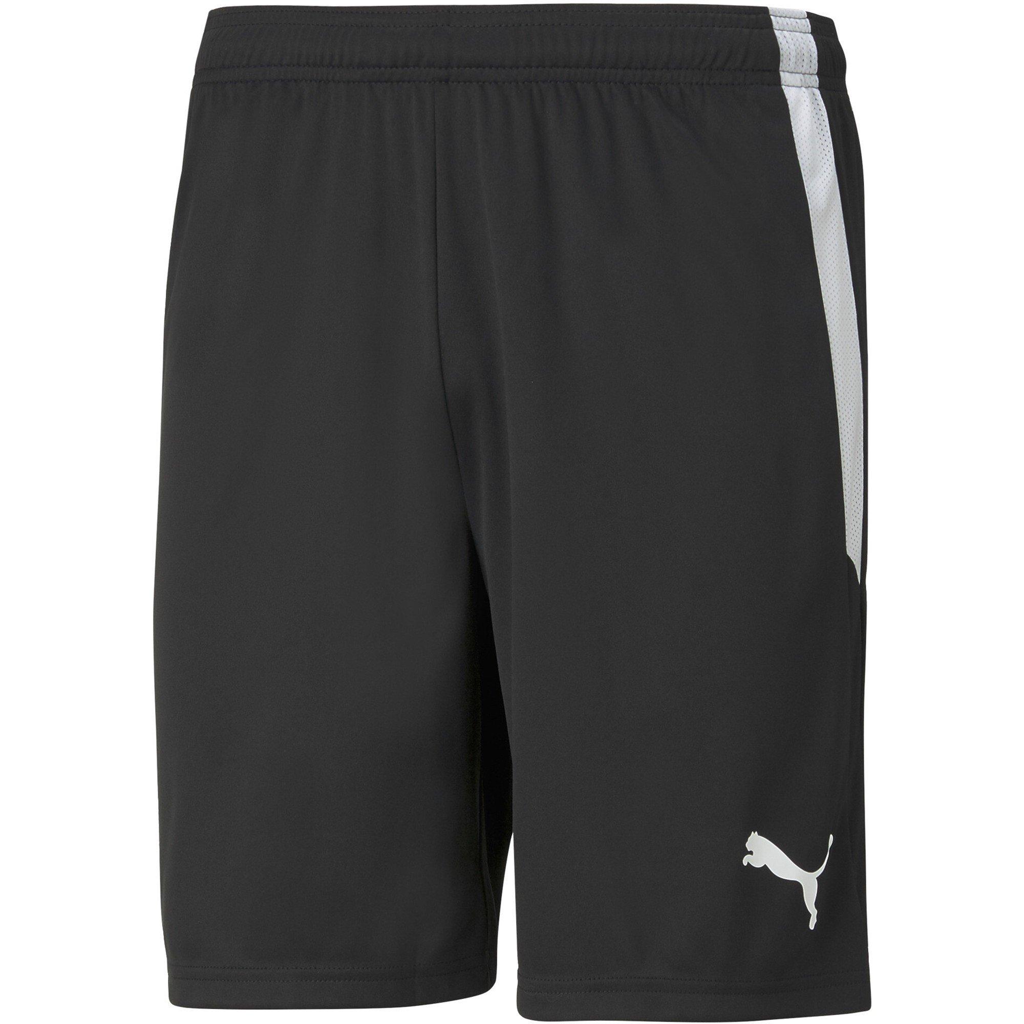 Schwarz/Weiß - Puma - Puma Teamliga Shorts Football Short Mens - 1