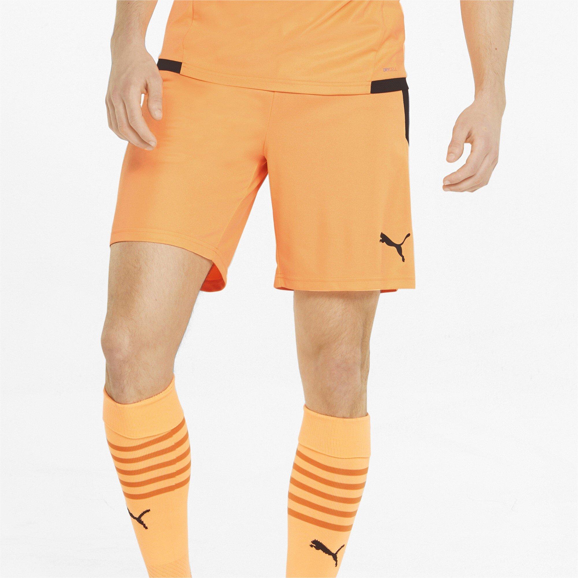 Neon/Black - Puma - Puma Teamliga Shorts Football Short Mens - 3