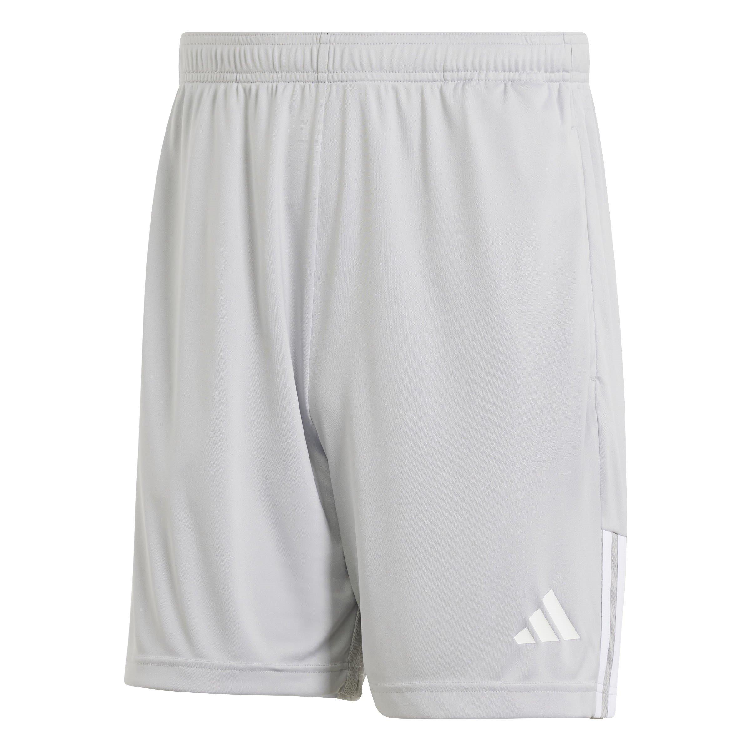 Grey Two/White - adidas - Sereno Aeroready Cut 3 Stripes Mens Performance Shorts - 1