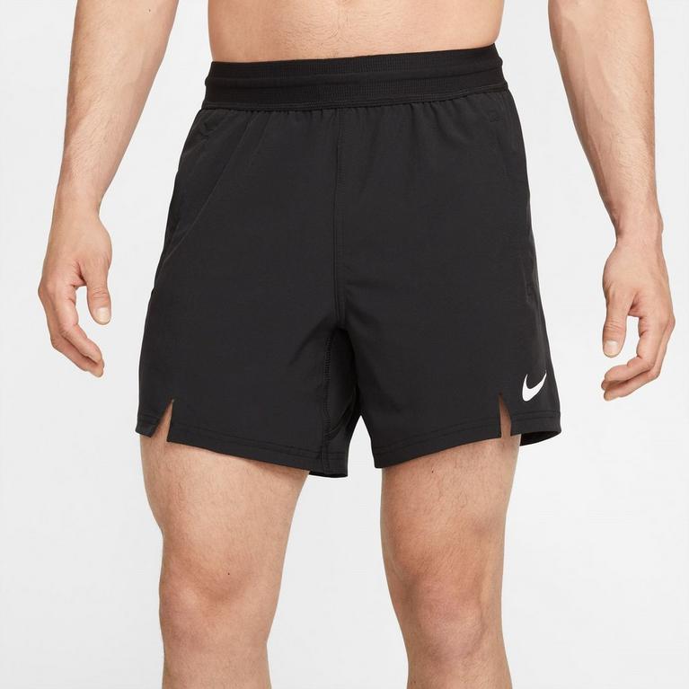 Noir/Blanc - Nike - Dri-Fit Flex Football Shorts Mens - 1
