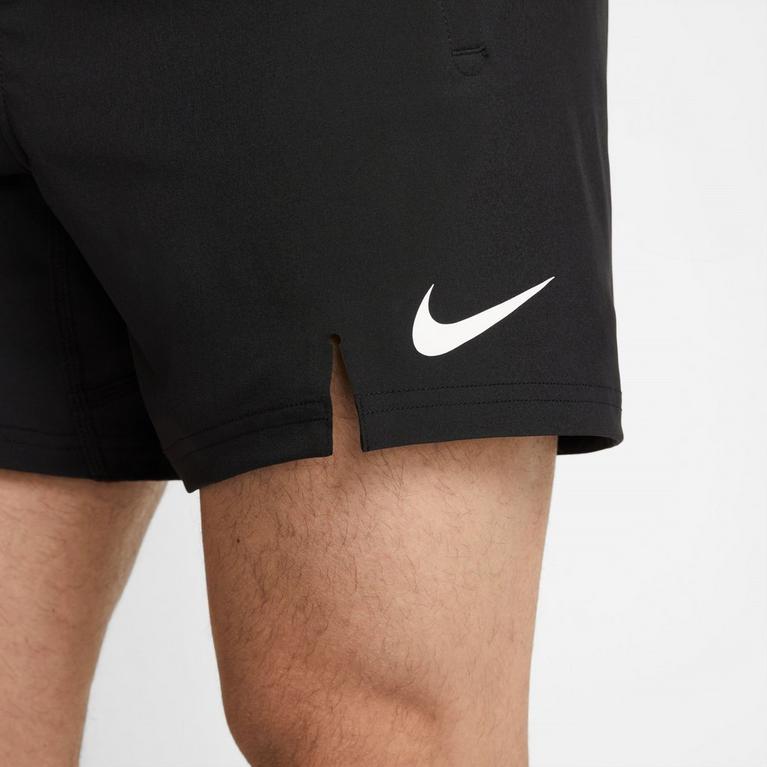 Noir/Blanc - Nike - Dri-Fit Flex Football Shorts Mens - 3