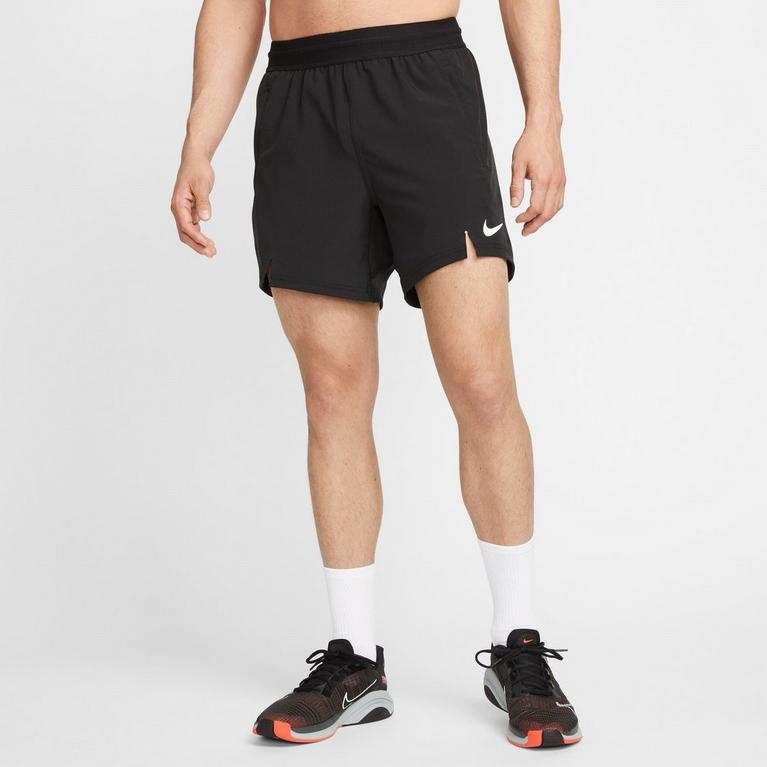 Noir/Blanc - Nike - Dri-Fit Flex Football Shorts Mens - 6