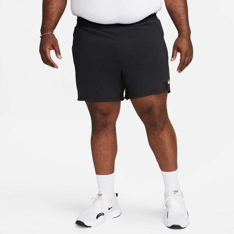 Noir/Blanc - Nike - Dri-Fit Flex Football Shorts Mens - 8