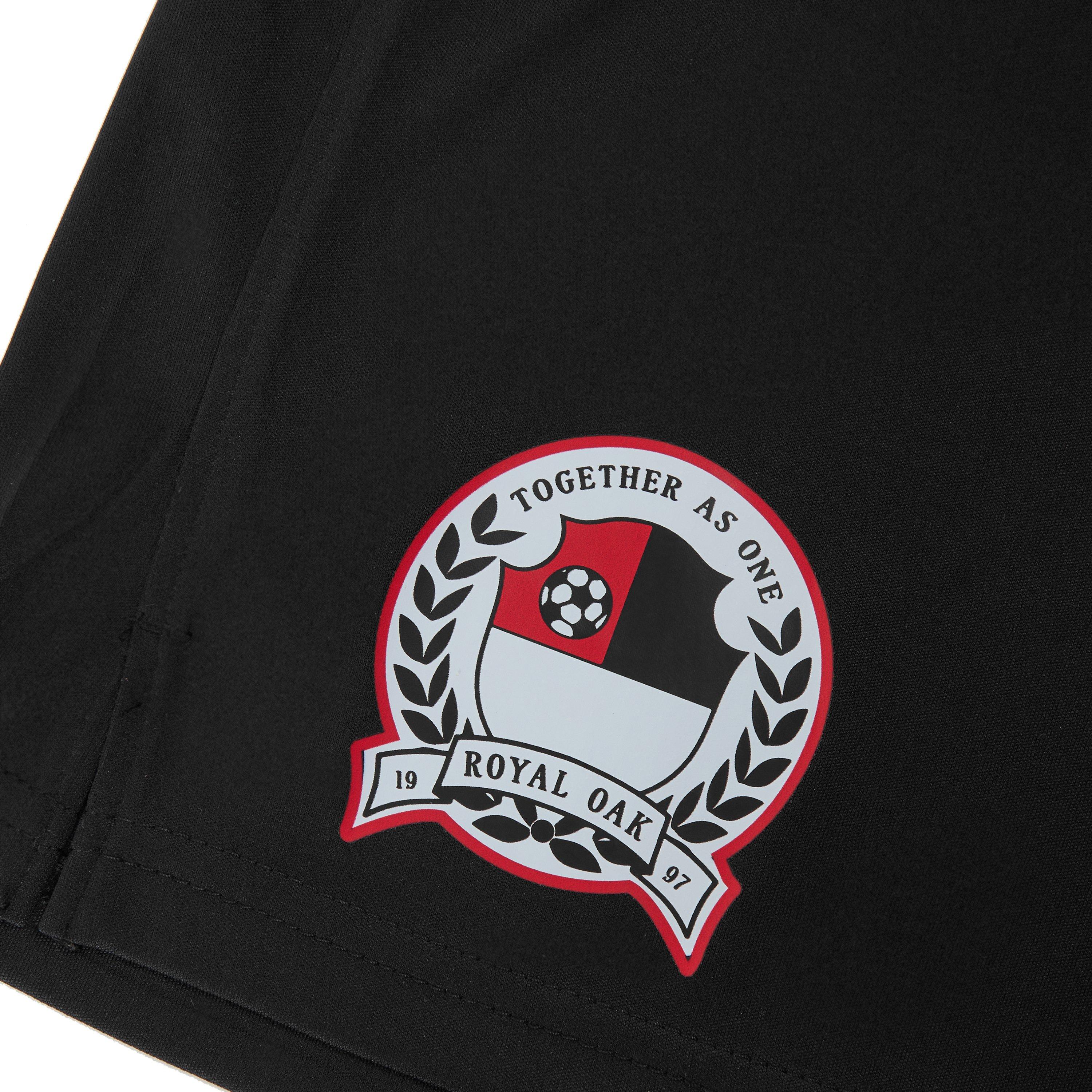 Black/White - Under Armour - Royal Oak FC 26/27 Home Short Junior - 3