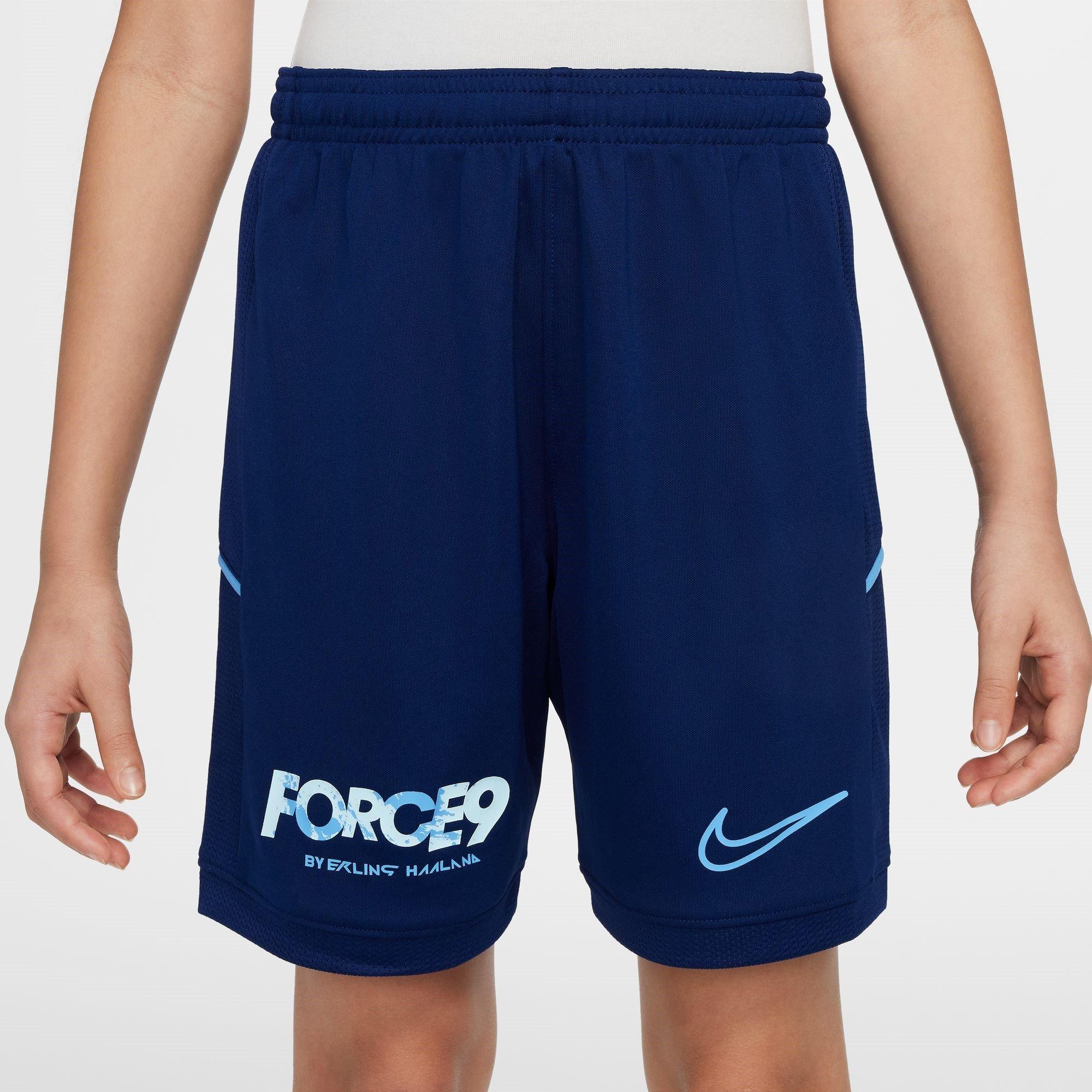 Nike Boys Haaland Shorts Juniors - Navy/Orange - 11-12 (L)