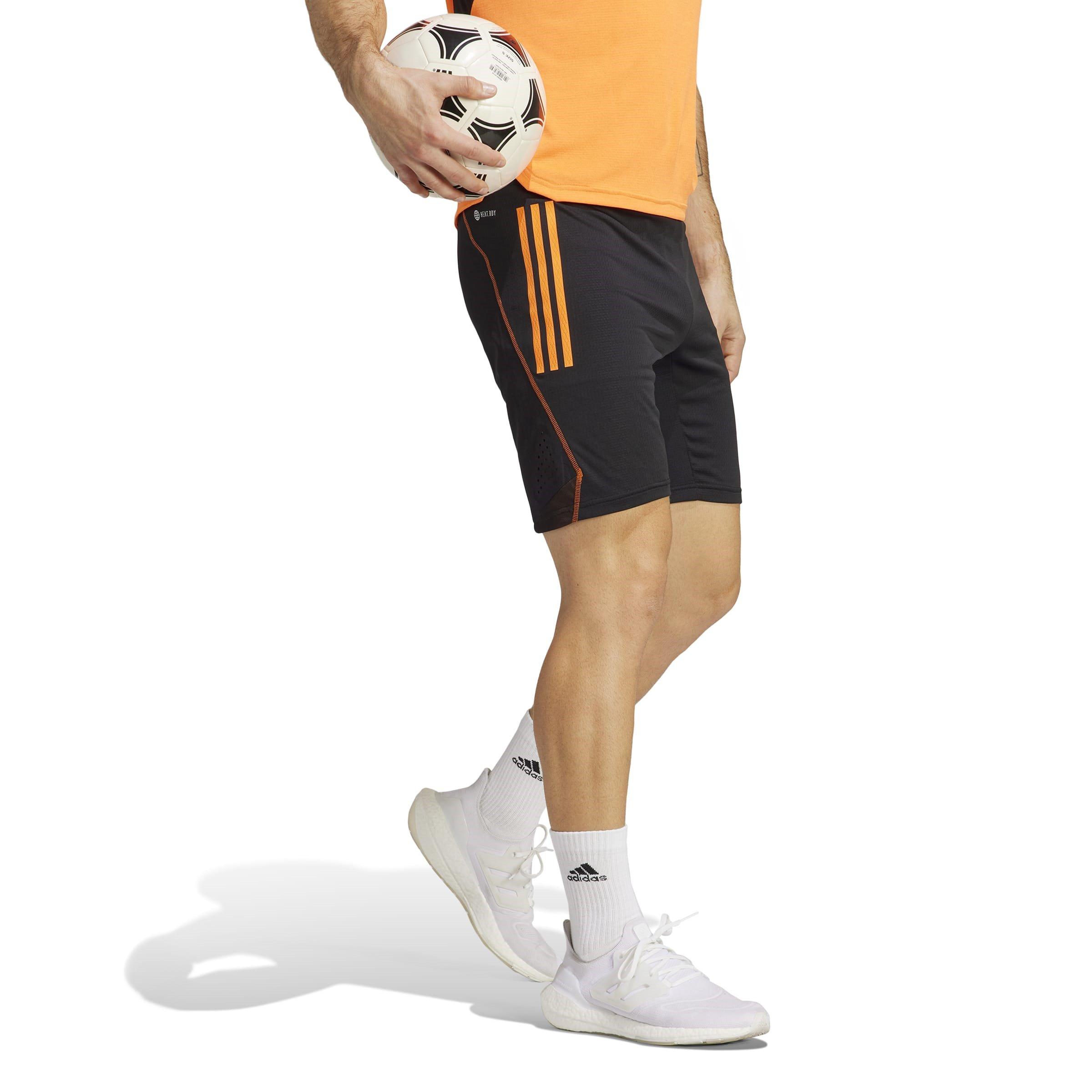 Sort/Orange - adidas - Tiro 23 Pro HEAT.RDY Shorts - 4