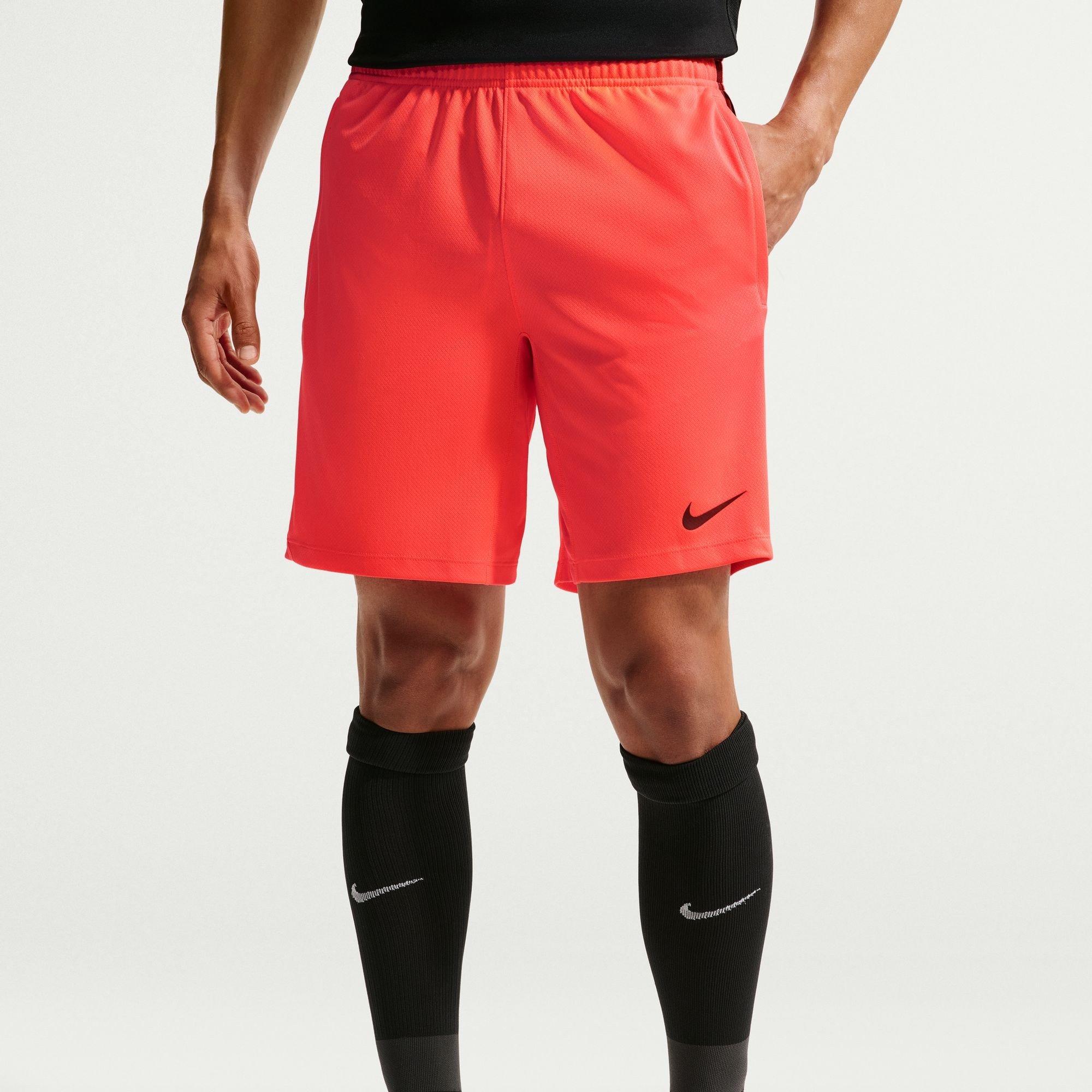 Nike Men's Strike Football Shorts Adults - Hot Lava - S
