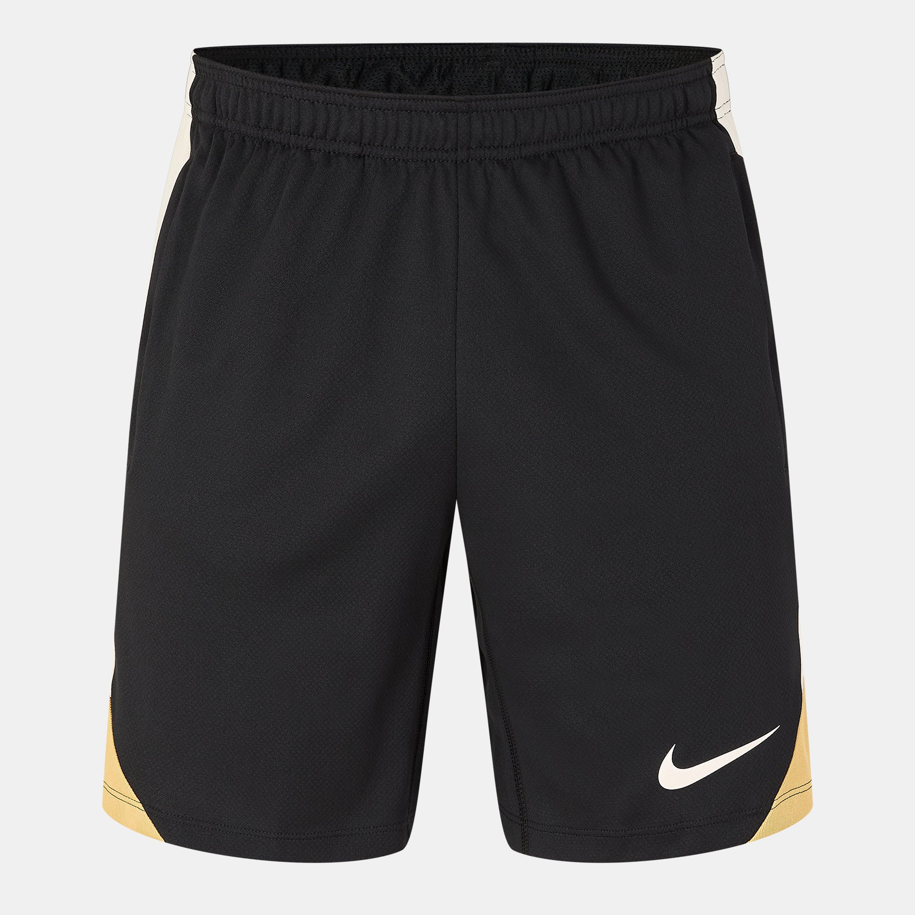 Nike Men's Strike Football Shorts Adults - Black/Gold - XS