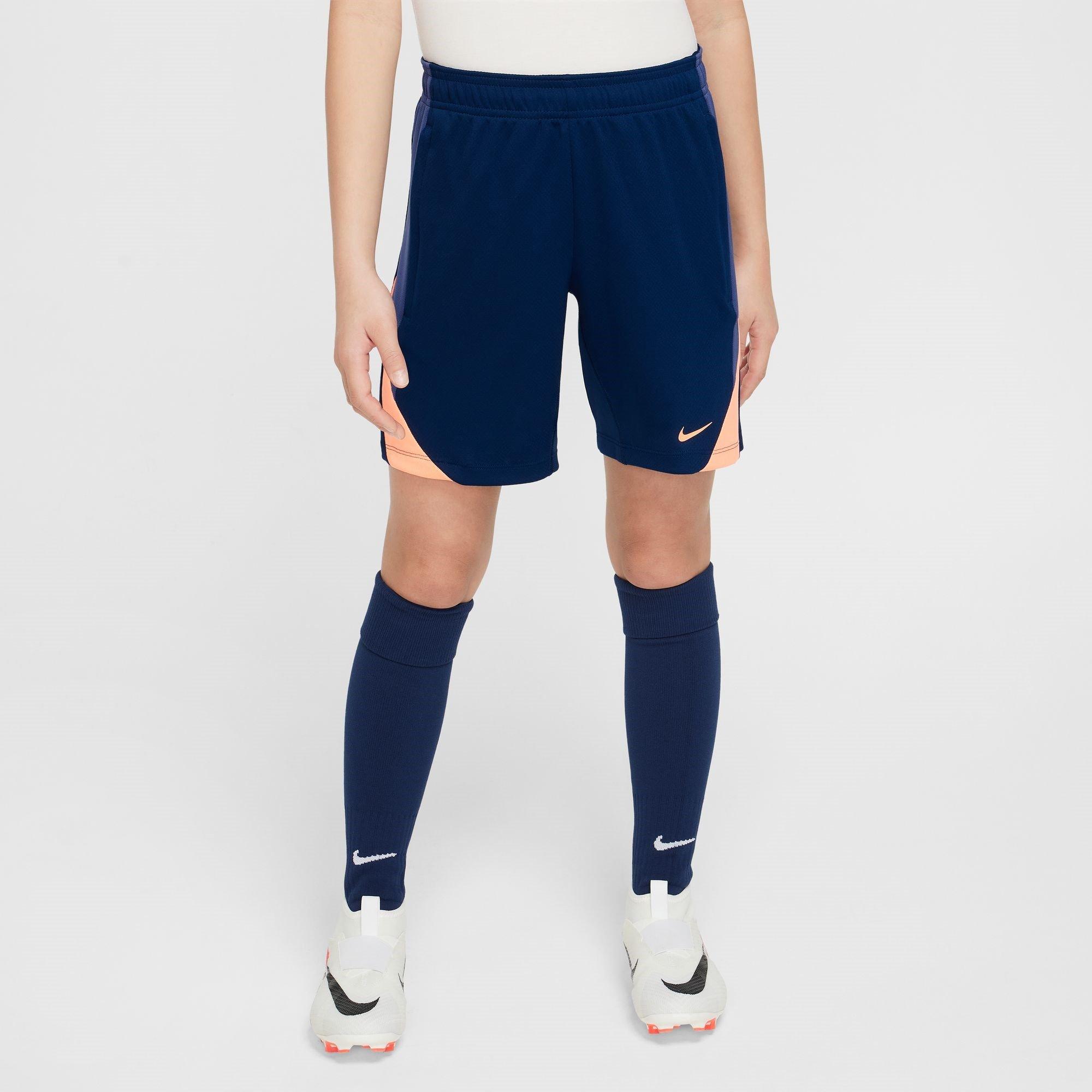 Navy/Orange - Nike - Strike Football Shorts Juniors - 3