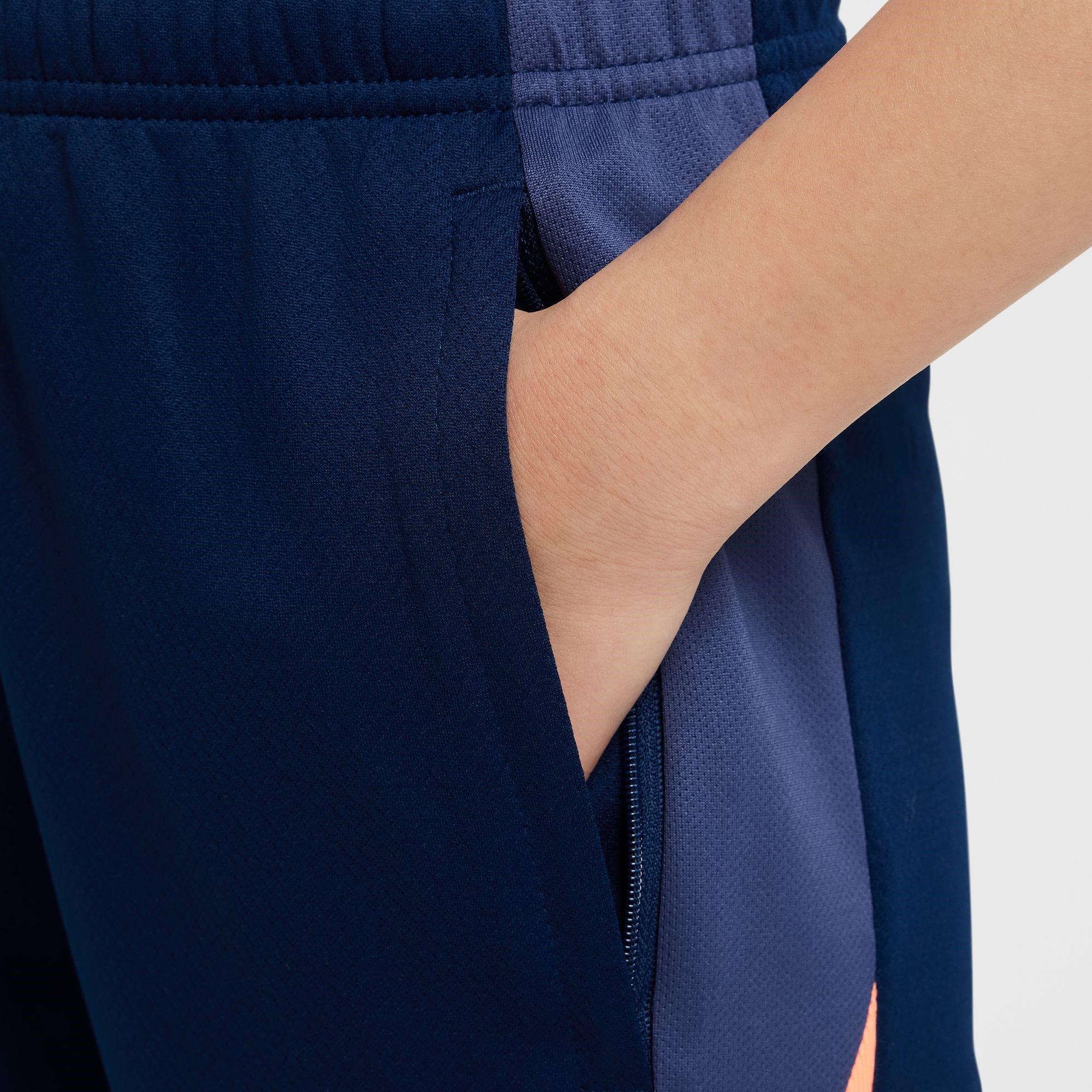 Navy/Orange - Nike - Strike Football Shorts Juniors - 6