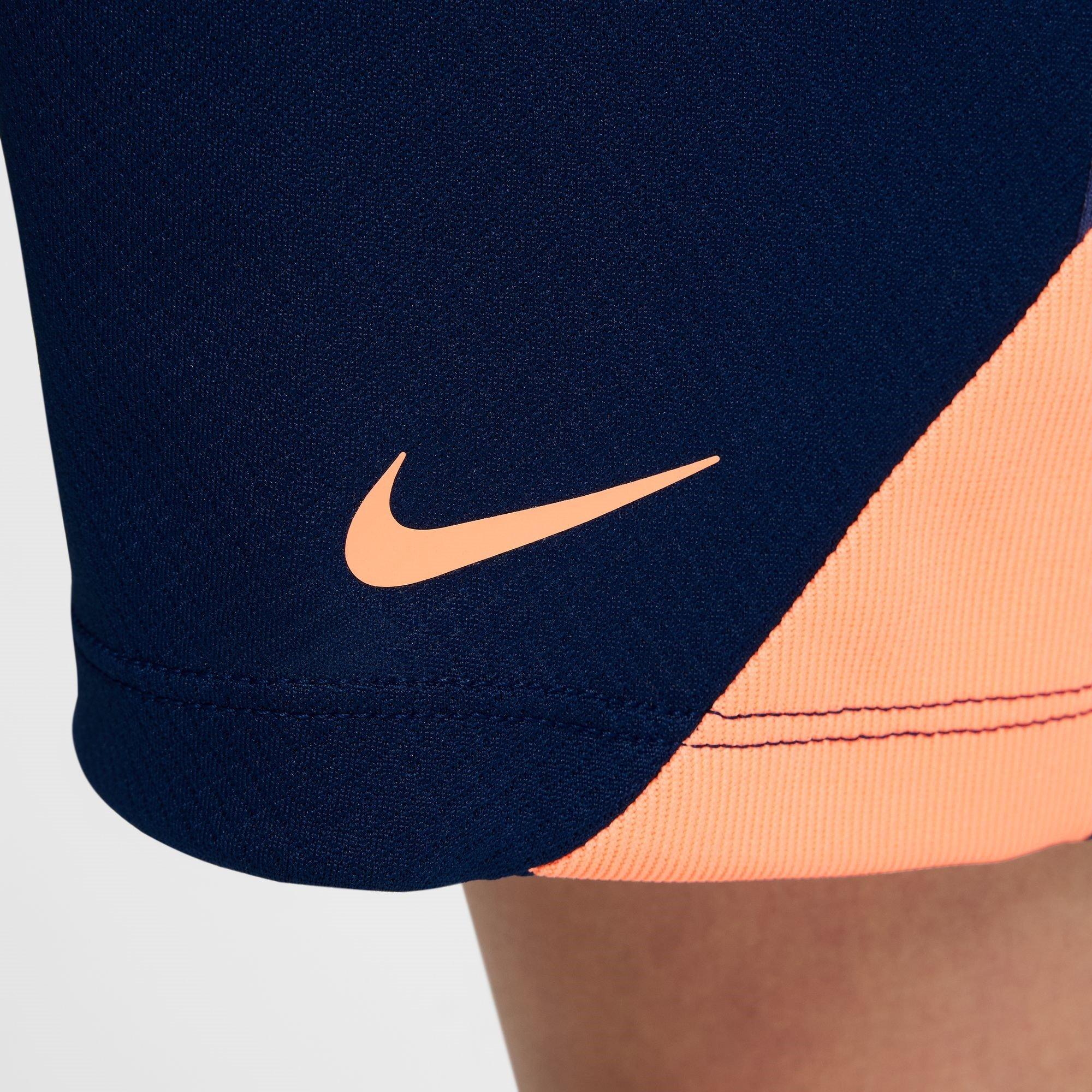 Navy/Orange - Nike - Strike Football Shorts Juniors - 7