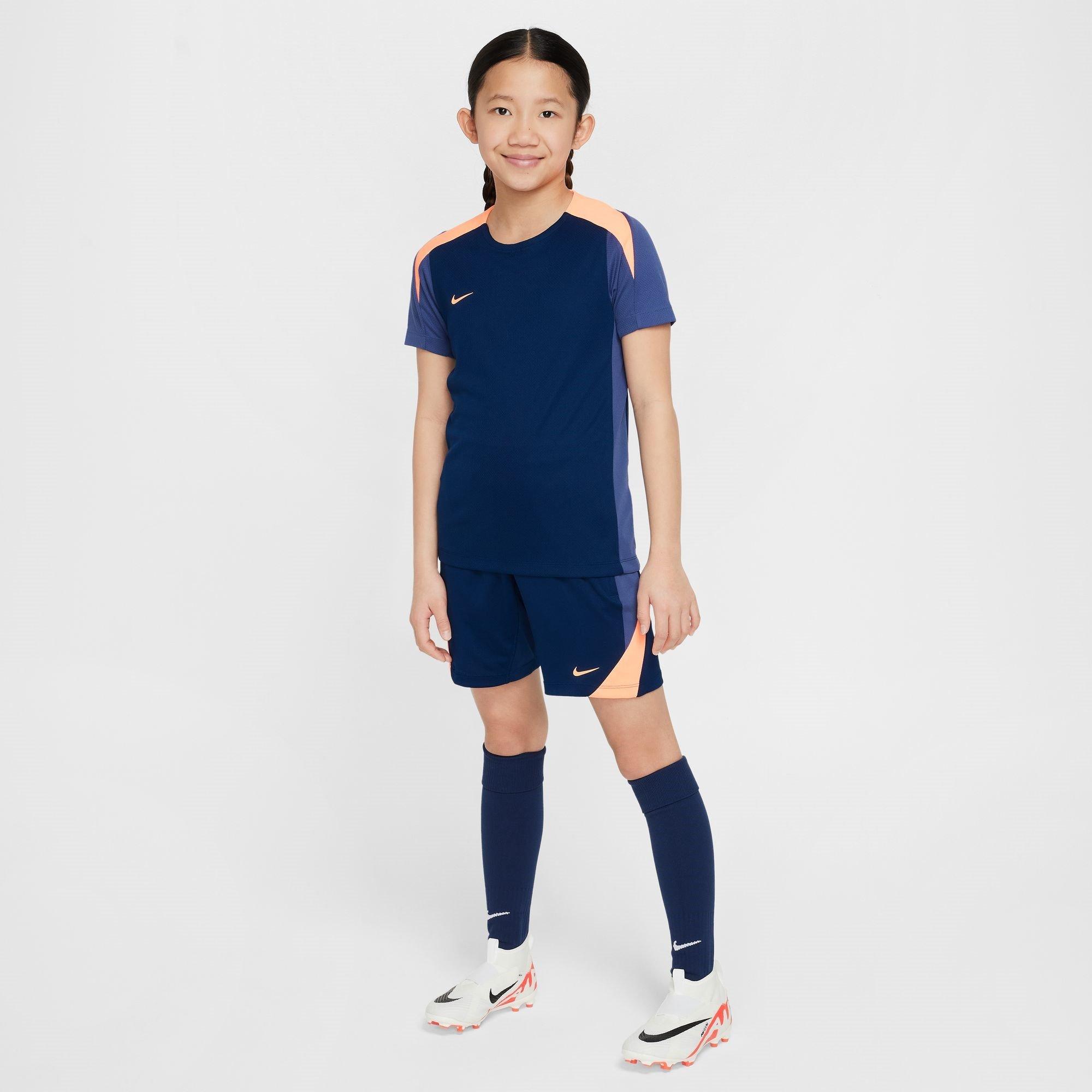 Navy/Orange - Nike - Strike Football Shorts Juniors - 8