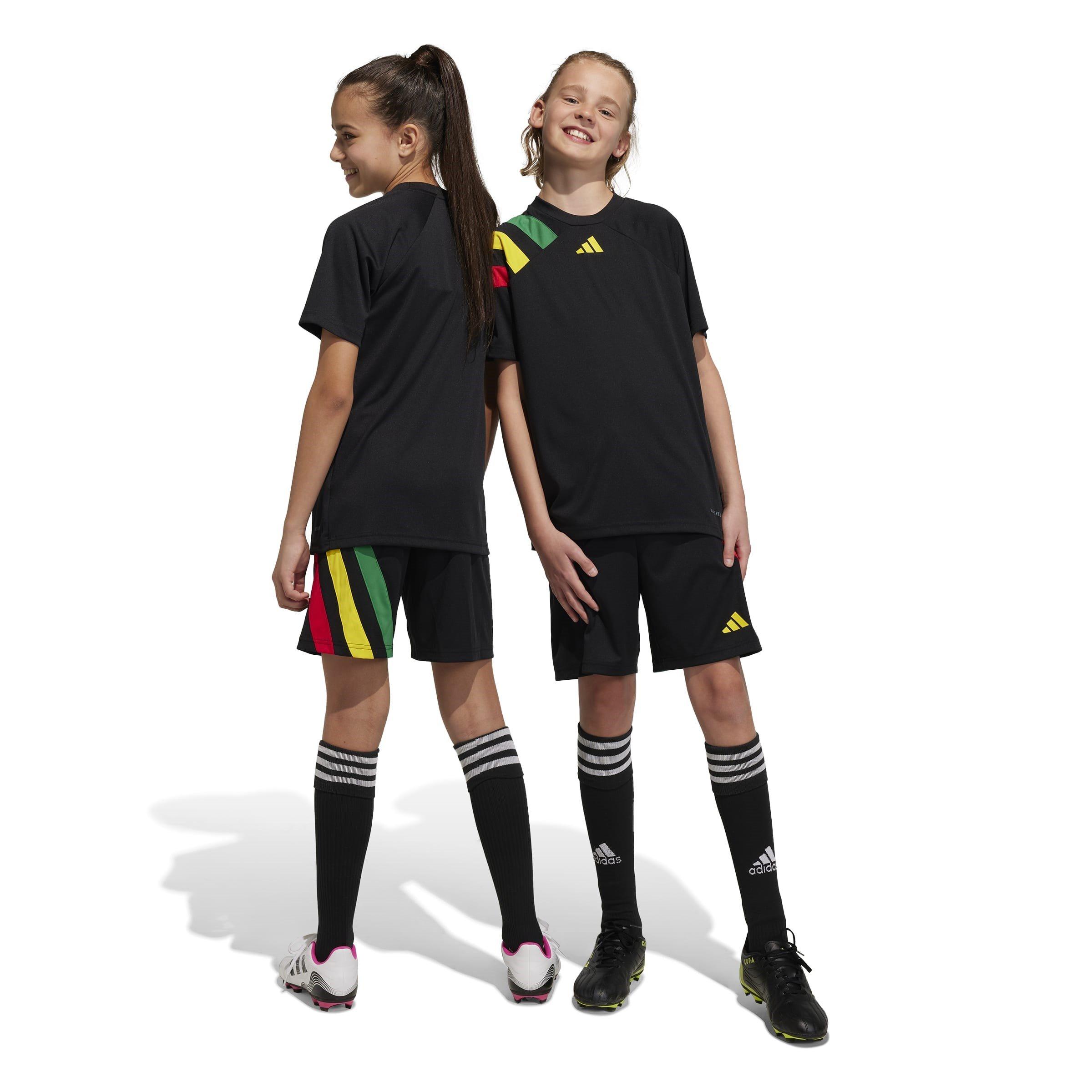 Blk/Red.T.Yell - adidas - Fortore 23 Football Shorts - 4