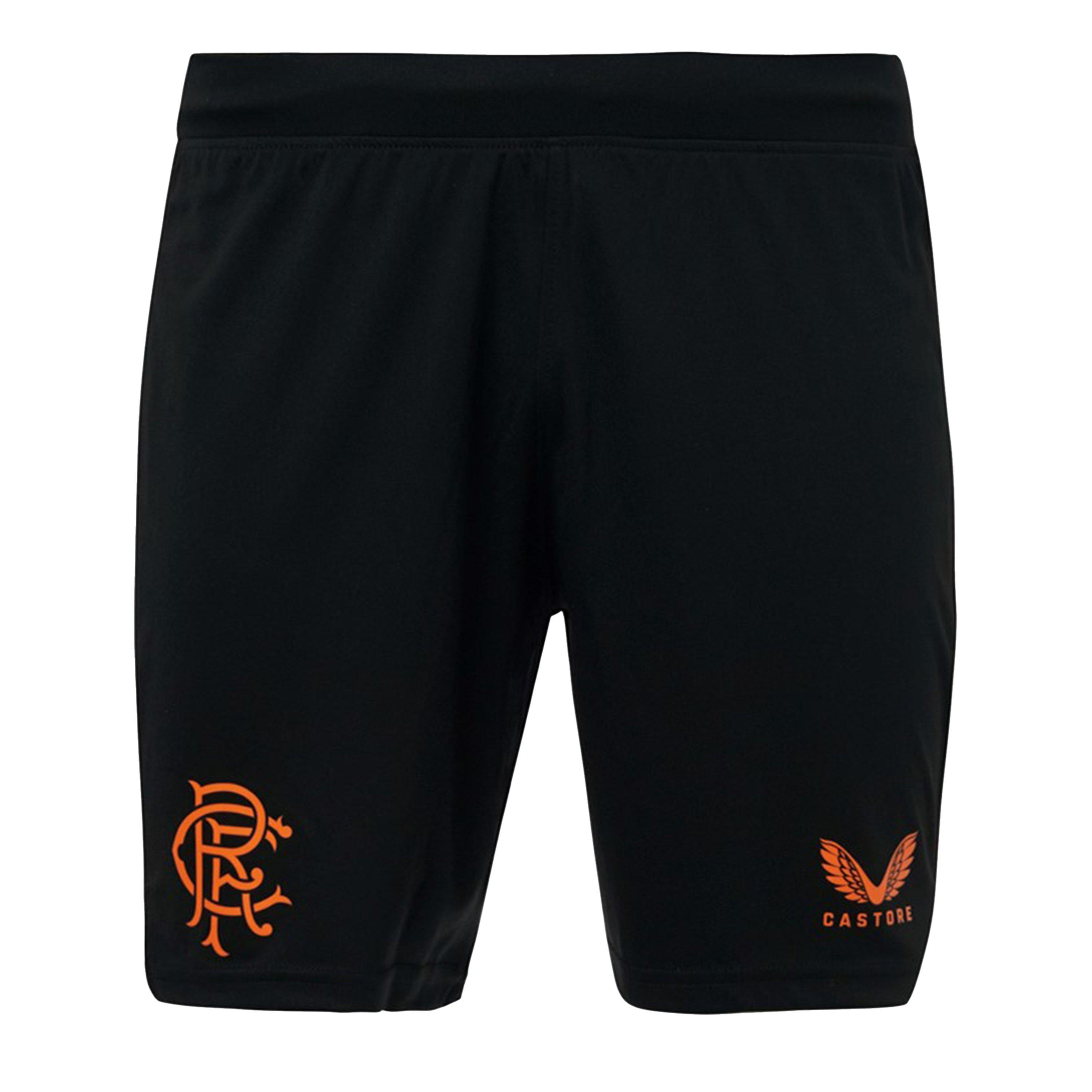Negro/Naranja - Castore - Rangers Football Shorts Adults - 1