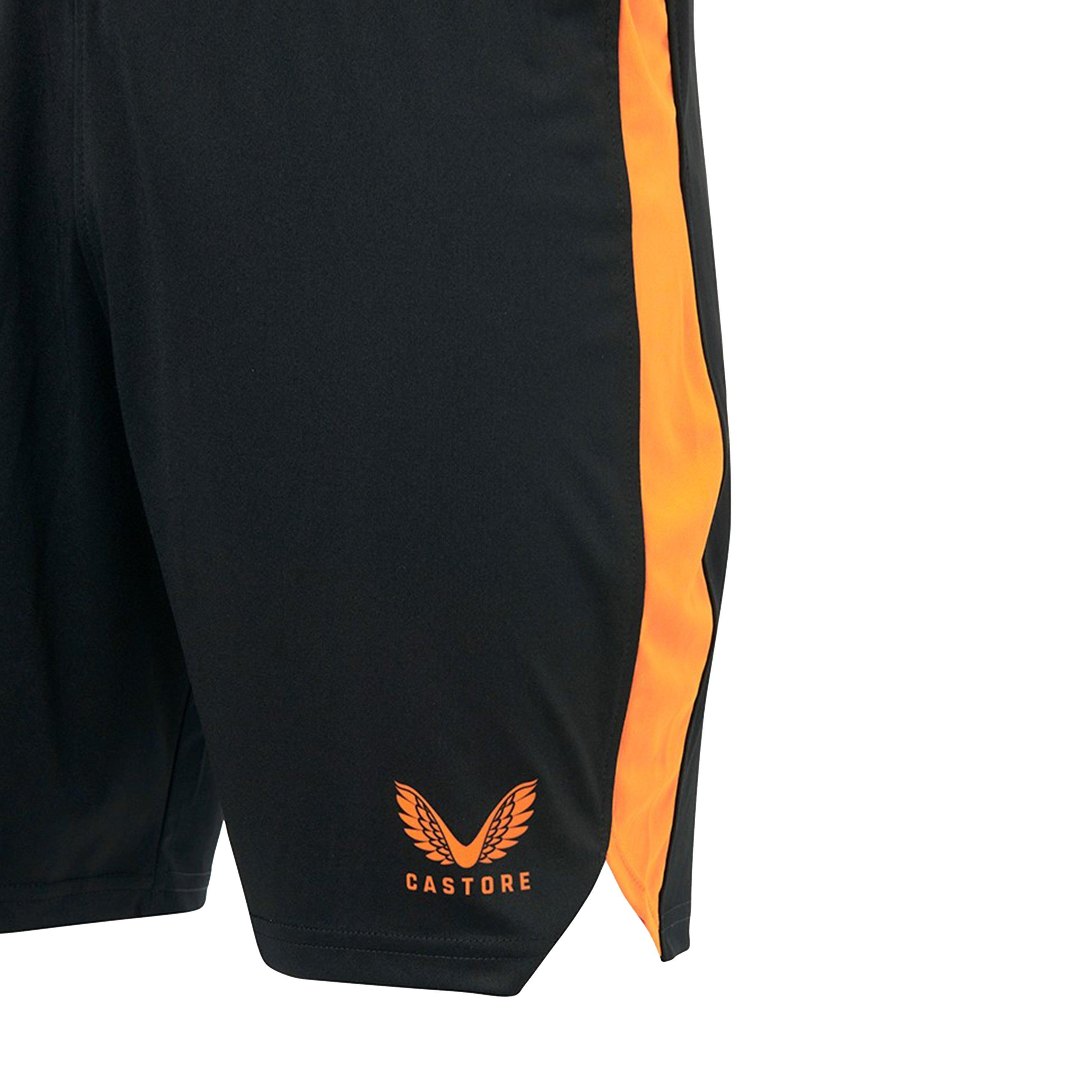 Negro/Naranja - Castore - Rangers Football Shorts Adults - 3