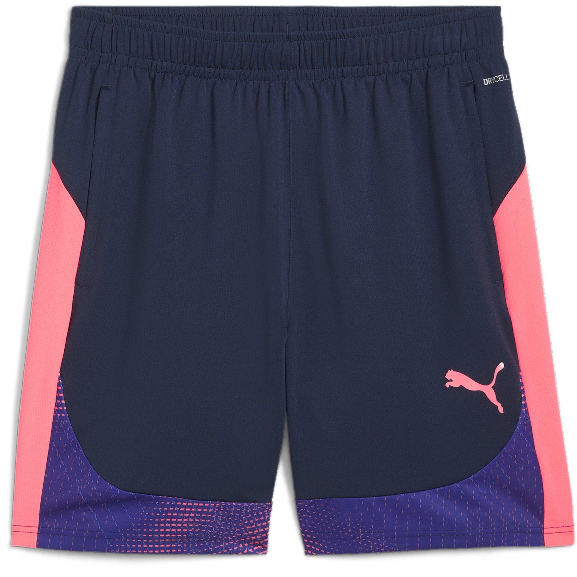 Puma Men's Football Shorts - Navy/Purple