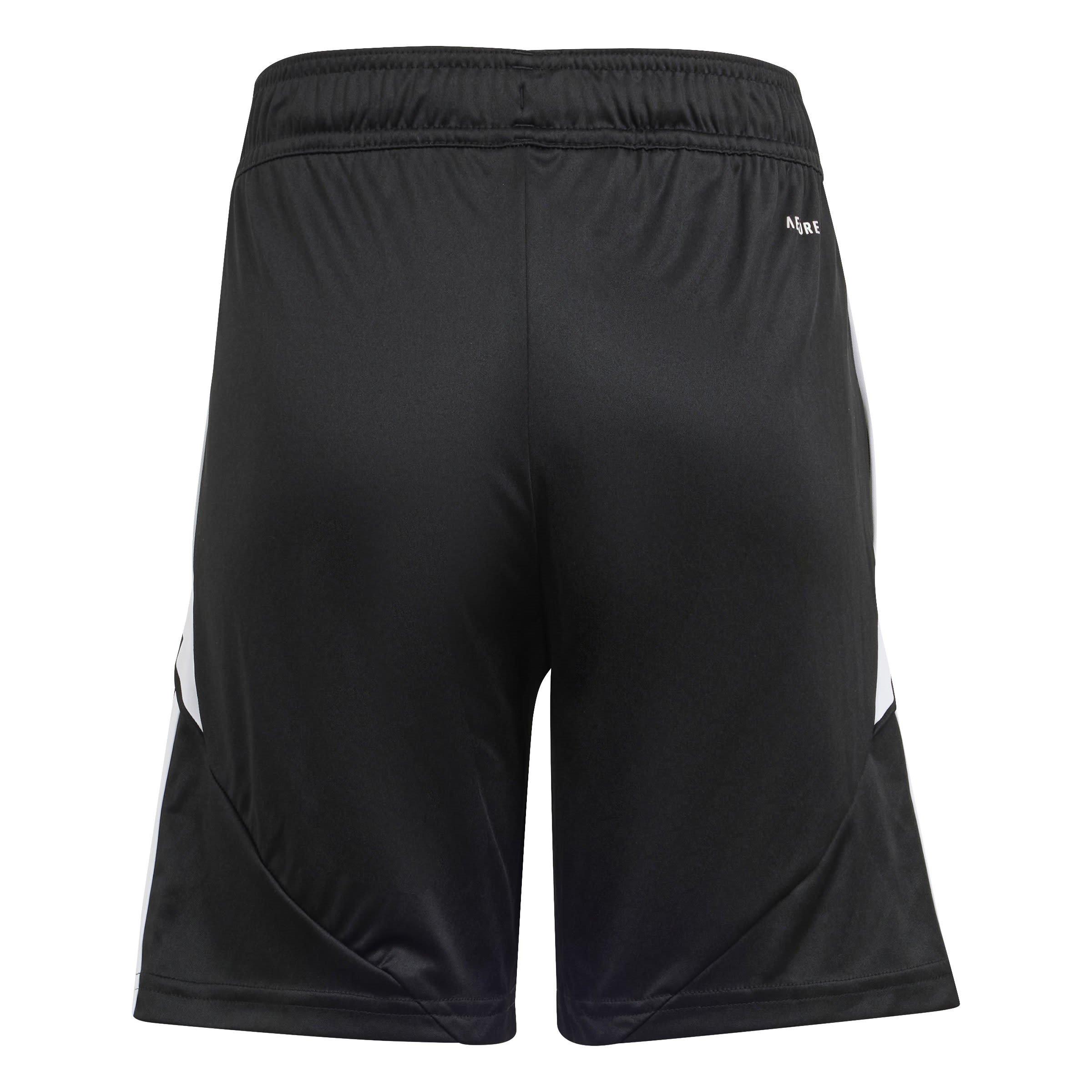 Black/White - adidas - Tiro 24 Juniors Performance Shorts - 3