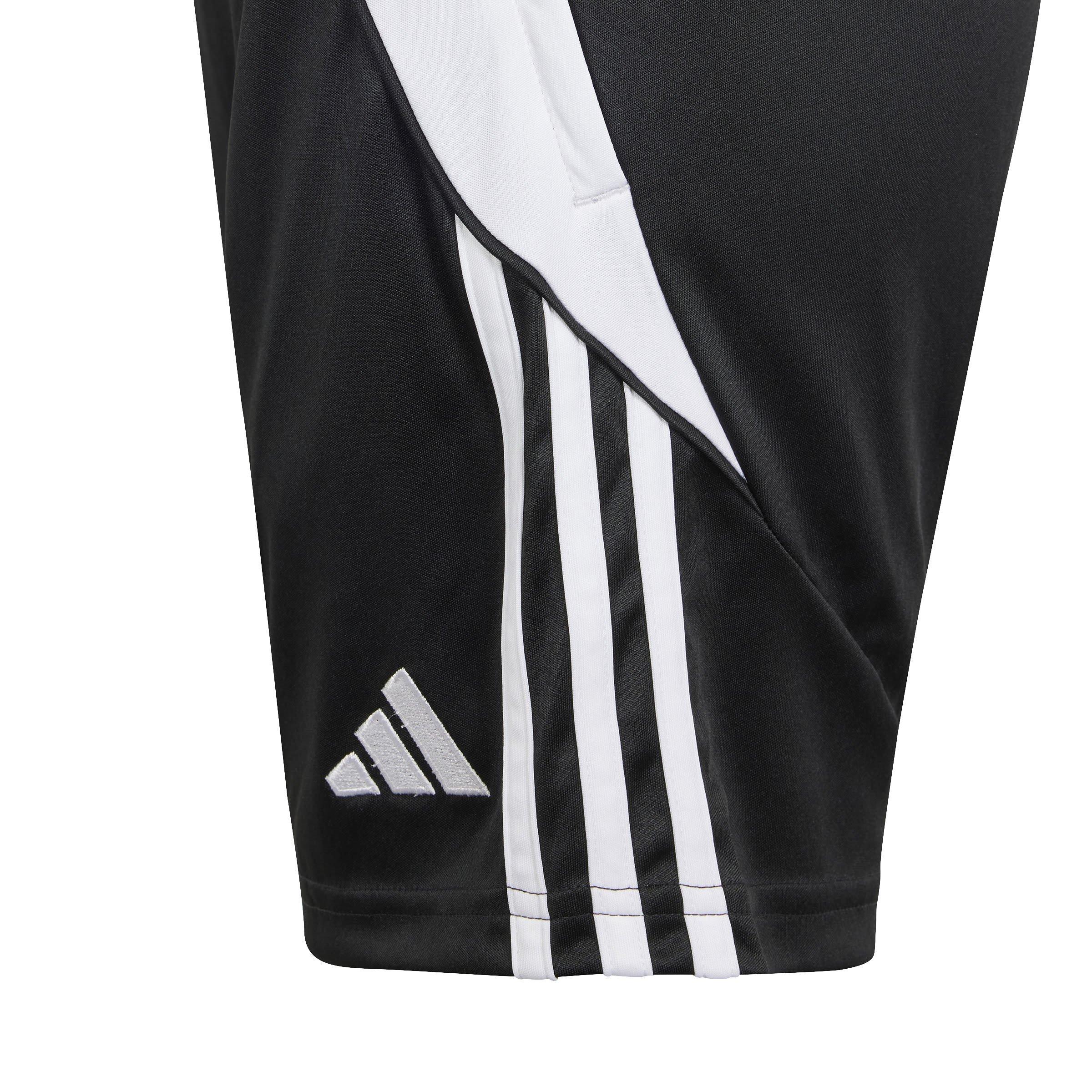 Black/White - adidas - Tiro 24 Juniors Performance Shorts - 5