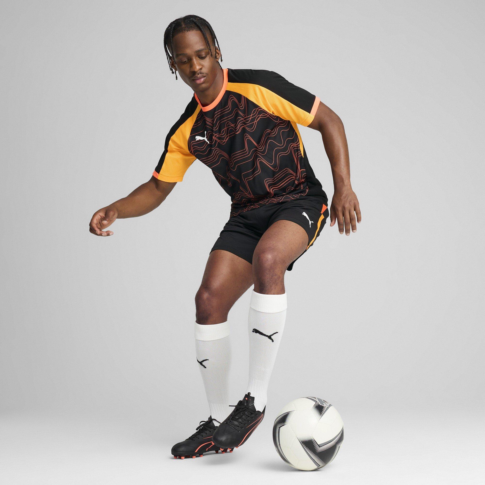 Puma Black-Fire - Puma - individualLIGA Mens Training Shorts - 4