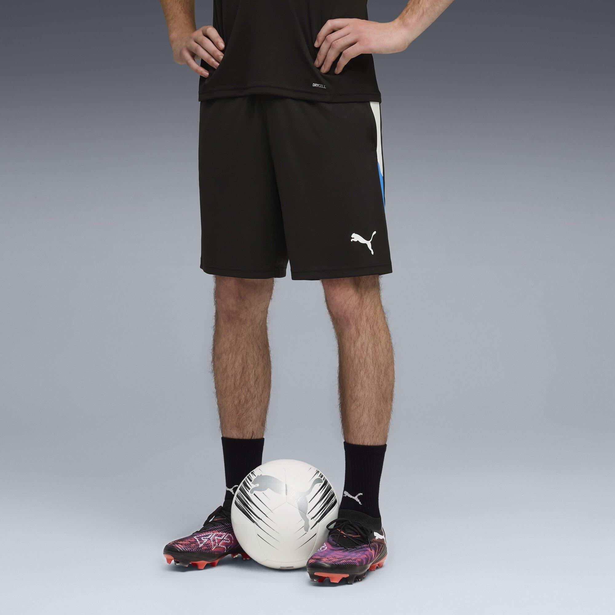 Black-Wht-Blue - Puma - PUMA individualLIGA Mens Training Shorts - 3