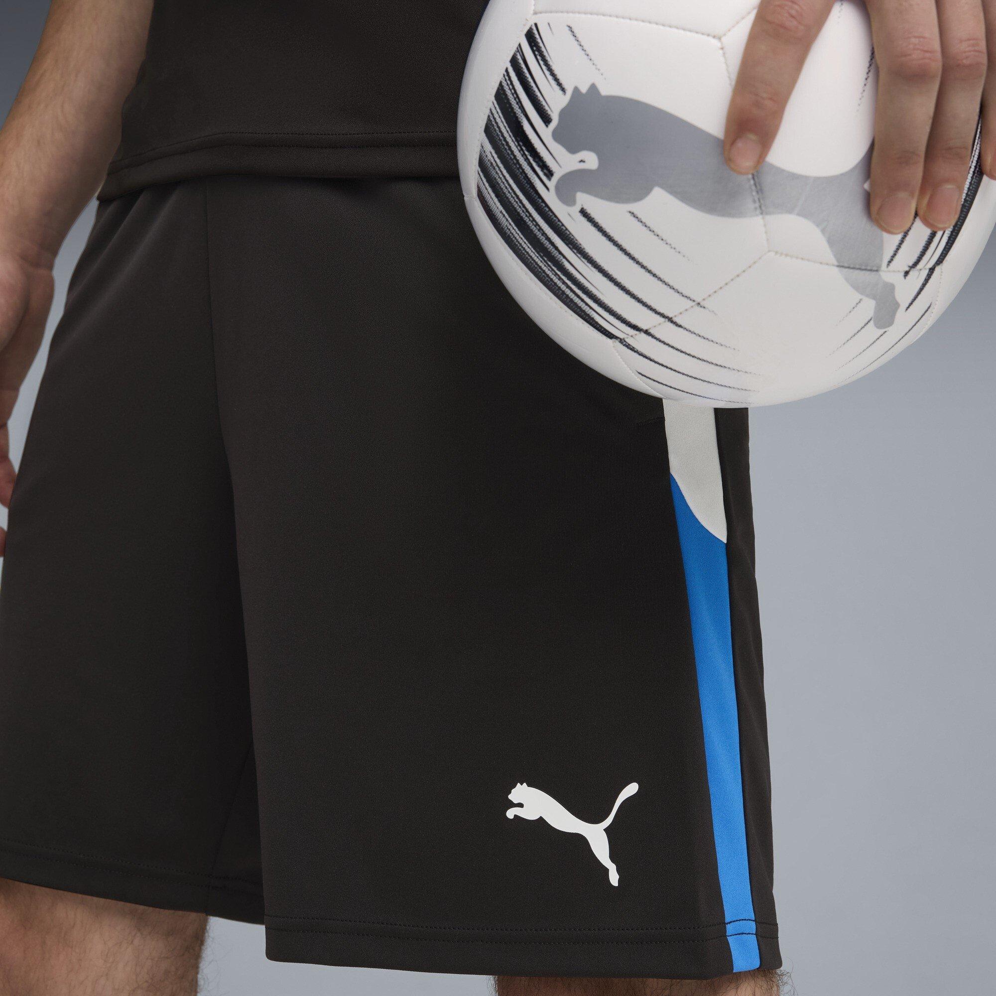 Black-Wht-Blue - Puma - PUMA individualLIGA Mens Training Shorts - 4