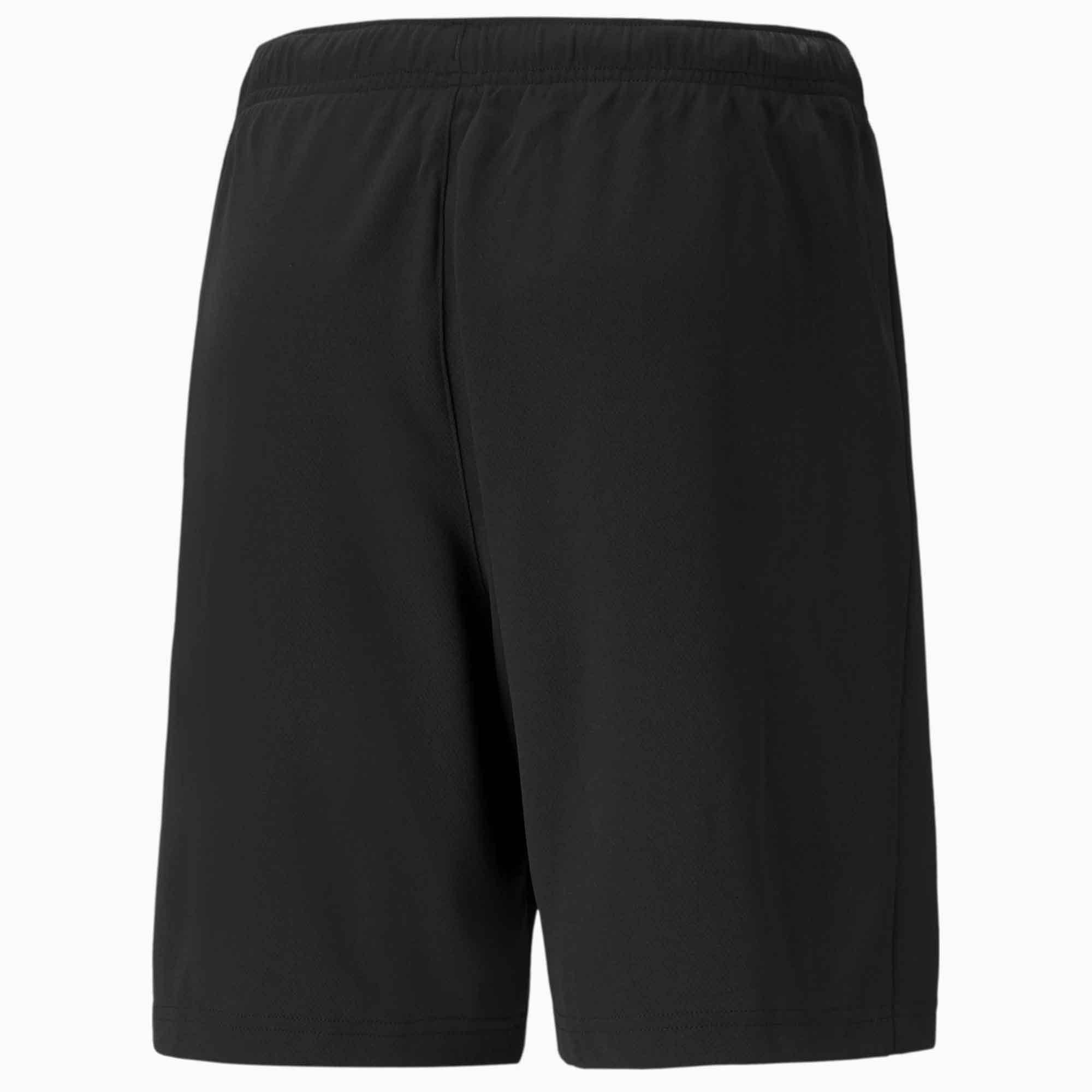 Puma Blk-White - Puma - PUMA Team Rise Mens Football Shorts - 2