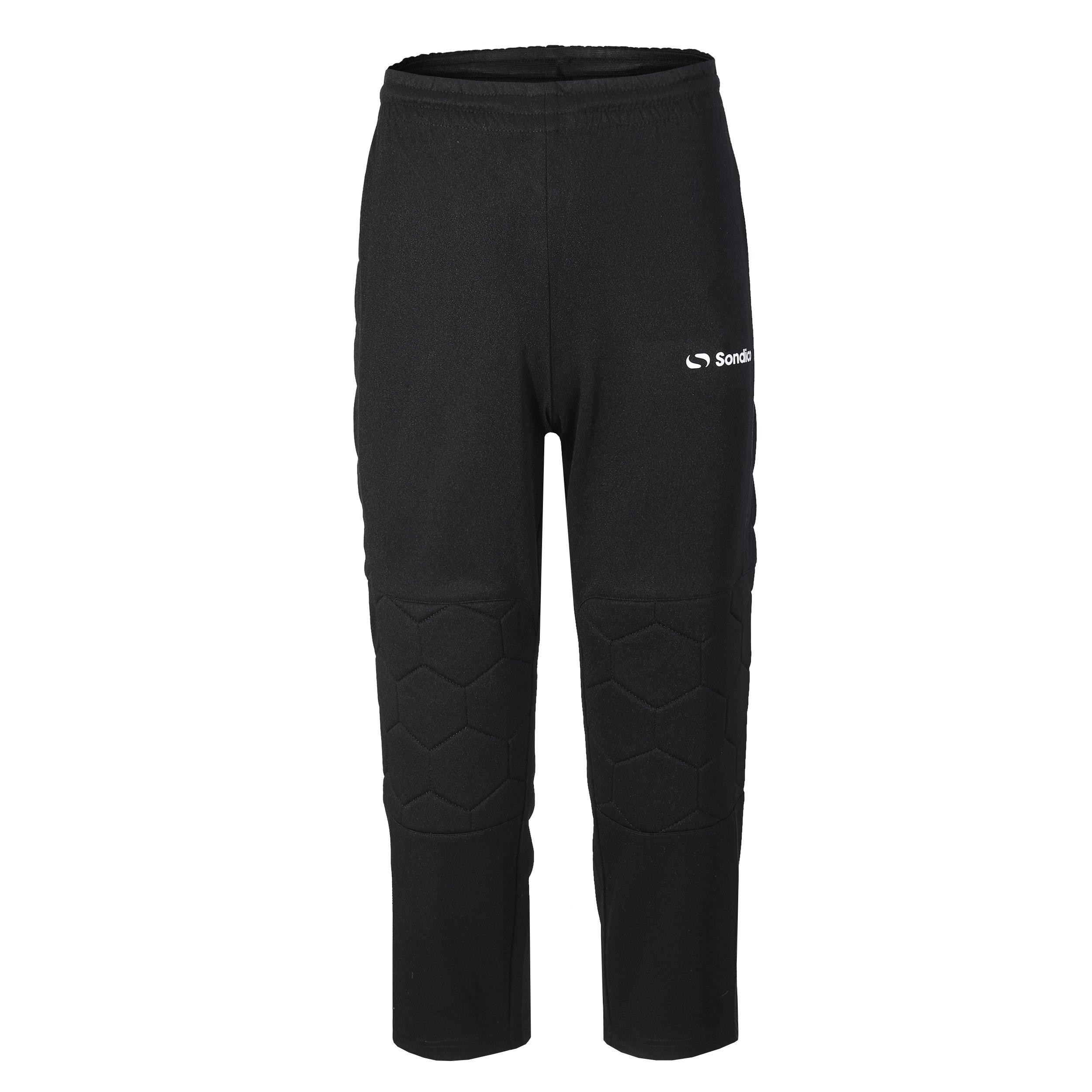 Sondico Men's Goalkeeper Three Quarter Trousers - Black - 4XL