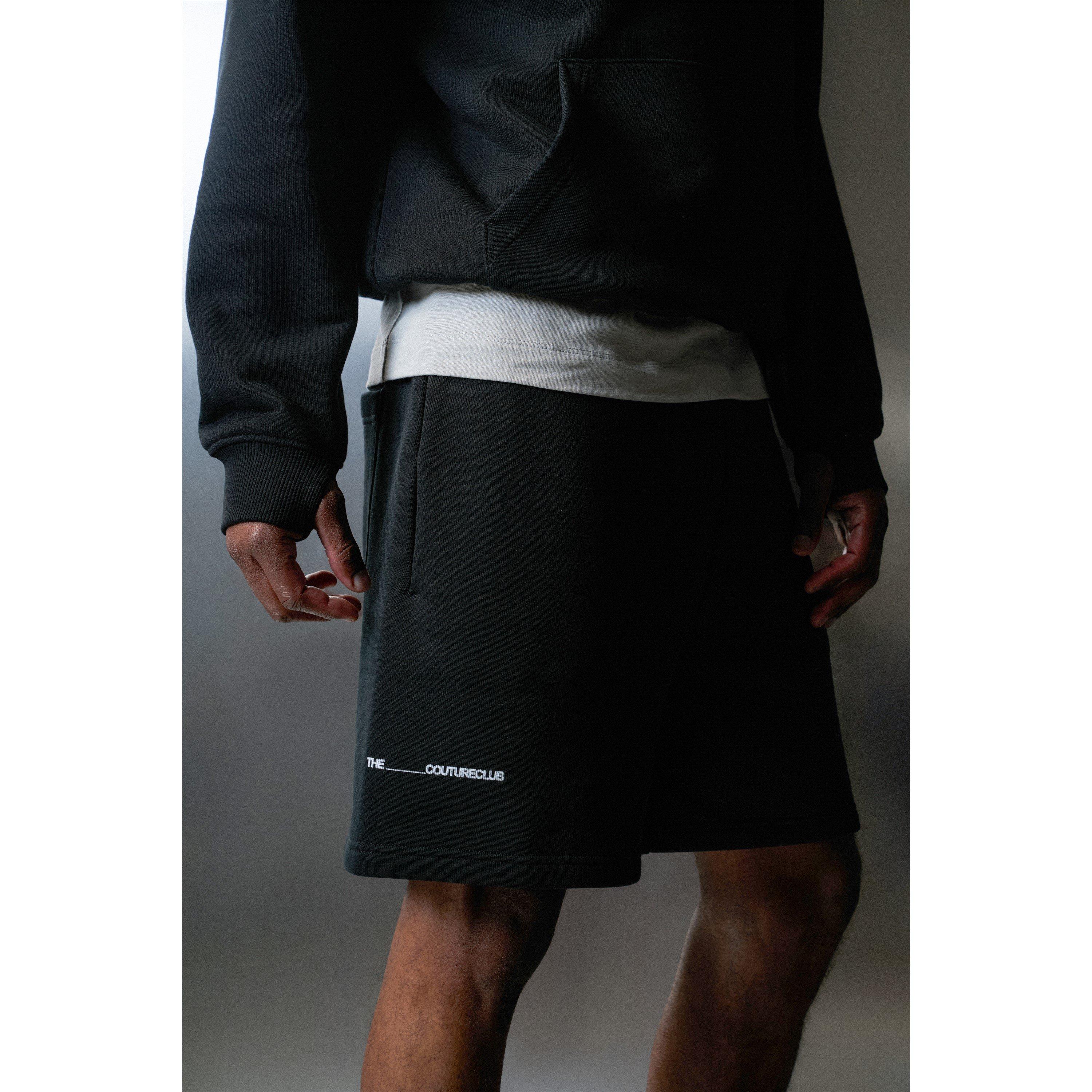 Black - The Couture Club - Men's In Motion Shorts - 3