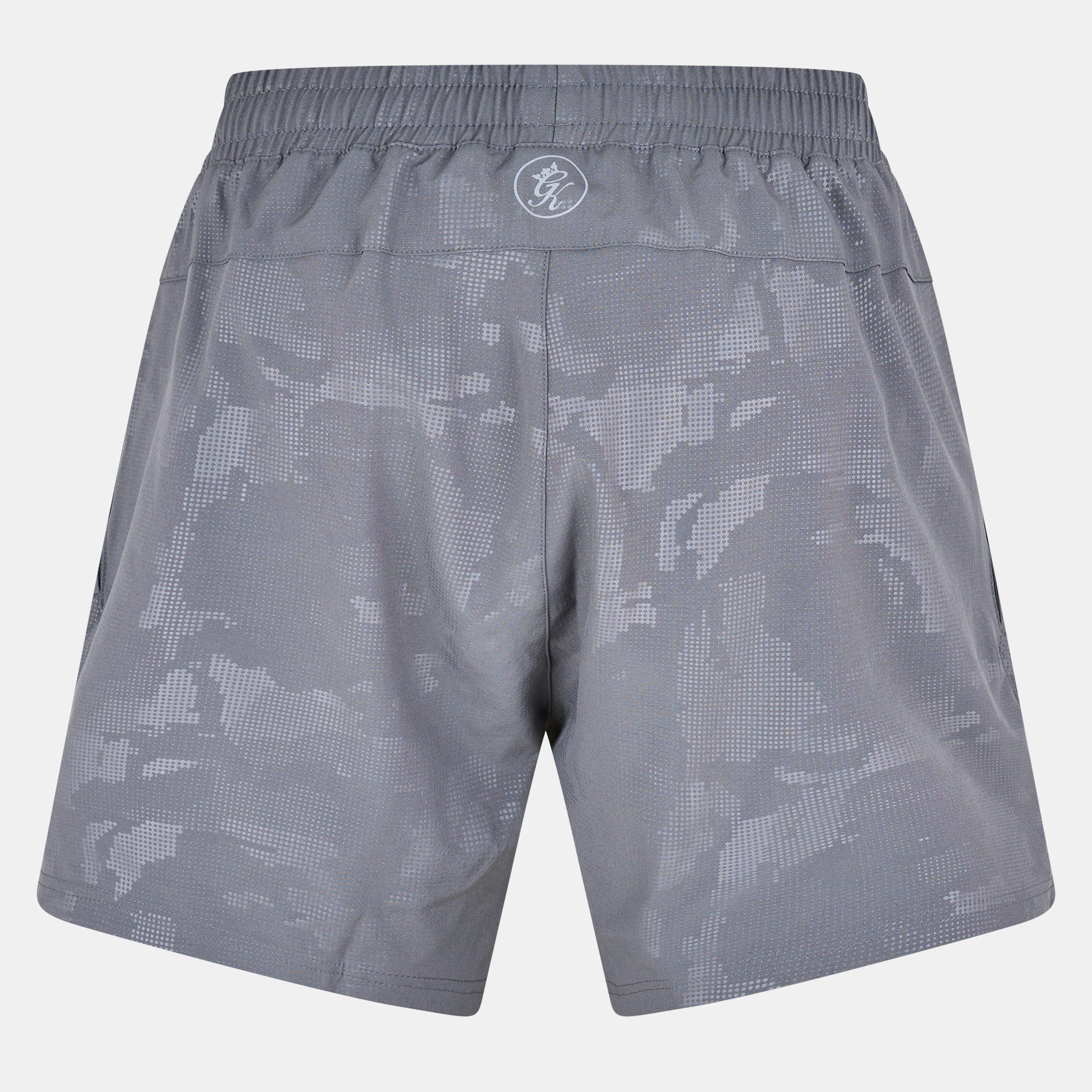 Gunmetal - Gym King - Mens Camo Performance Gym Shorts - 2