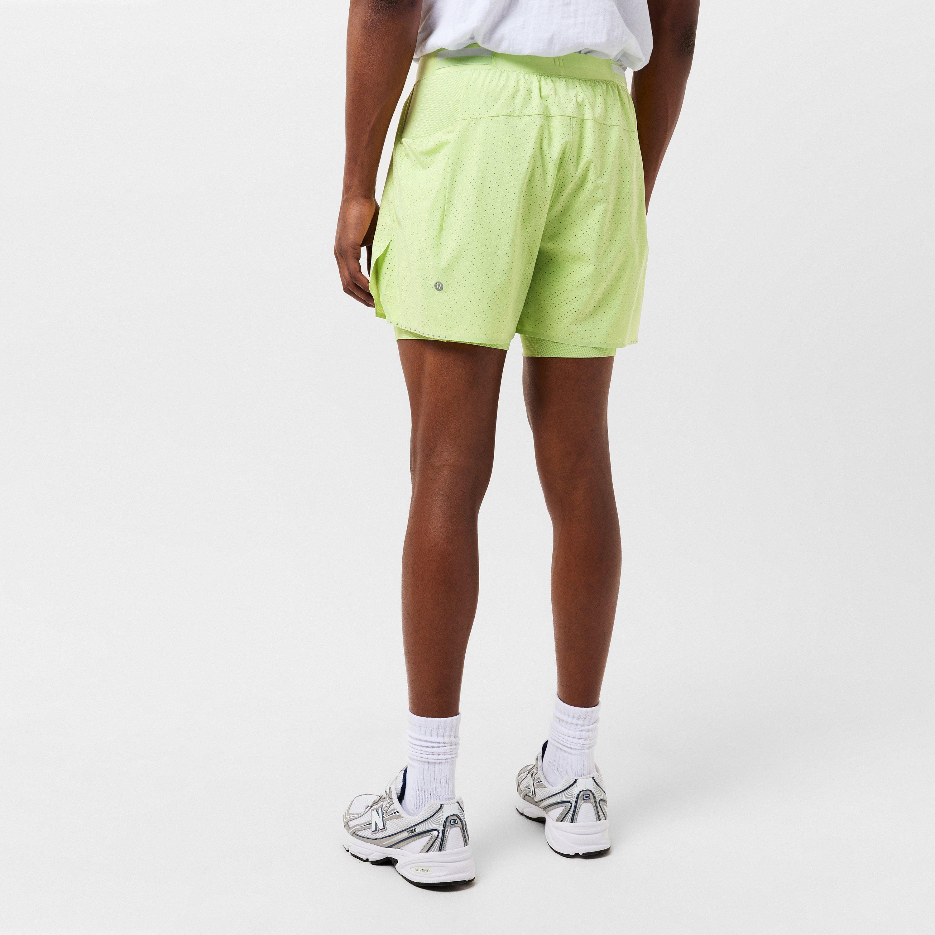 Lemongrass - Lululemon - Men's Performance Gym Shorts - 4