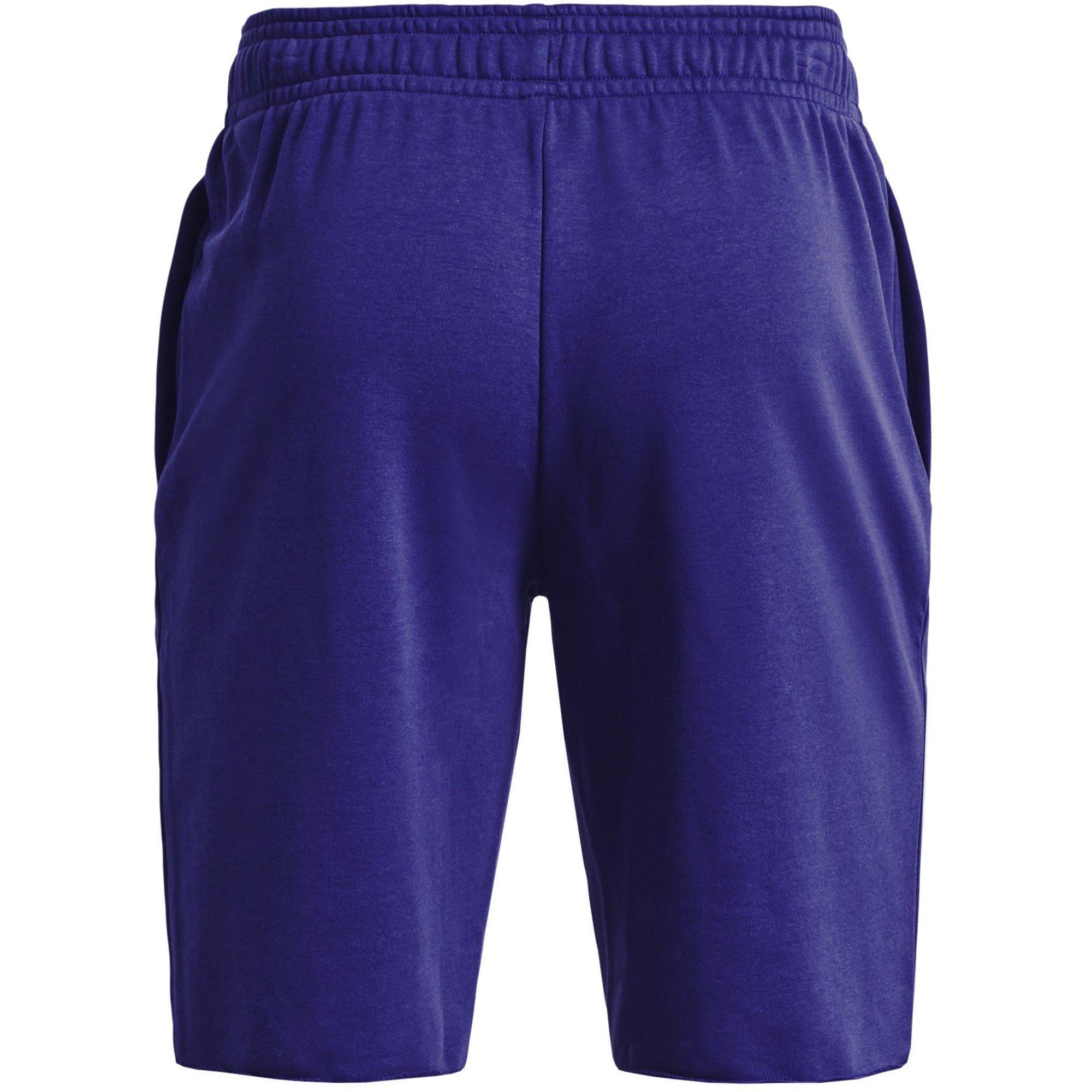 Sonar Blue/Wht - Under Armour - Rival Terry Mens Shorts - 6